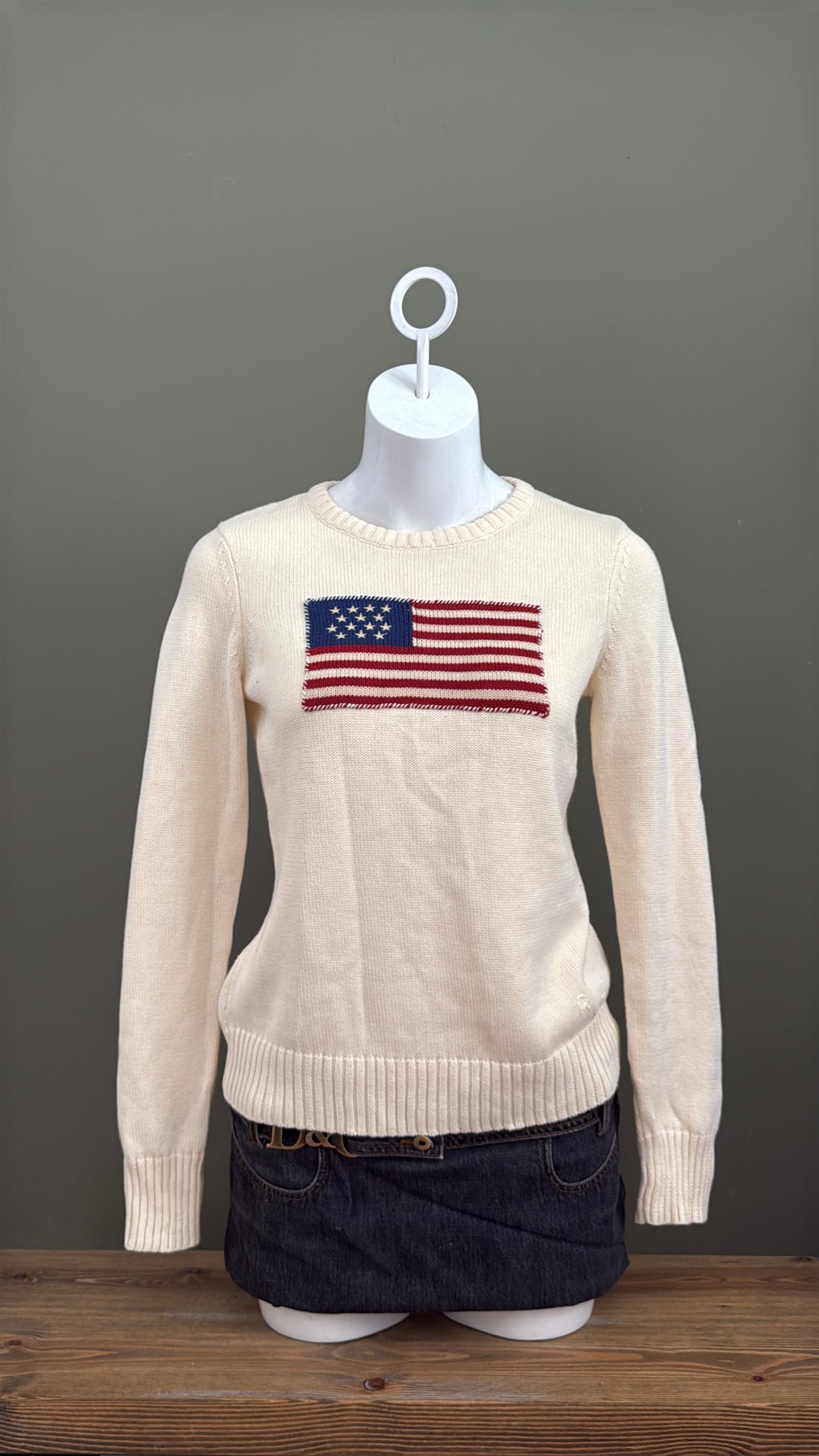 Ralph Lauren Knit Flag Jumper (S)