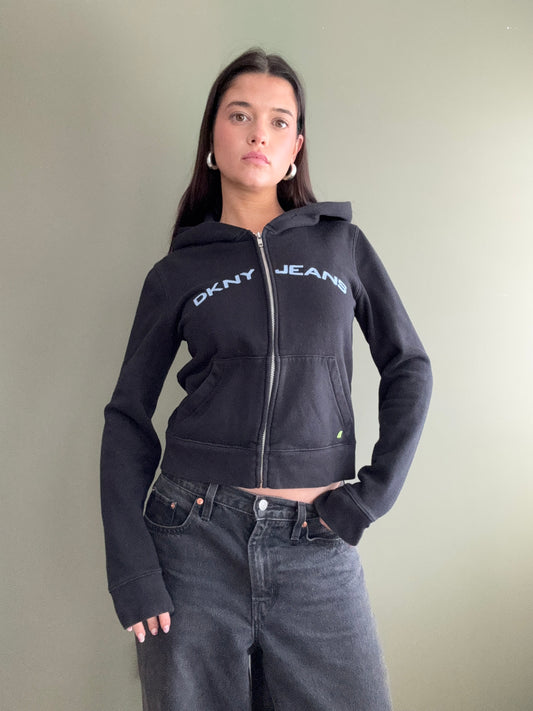 DKNY Zip Hoodie (M)