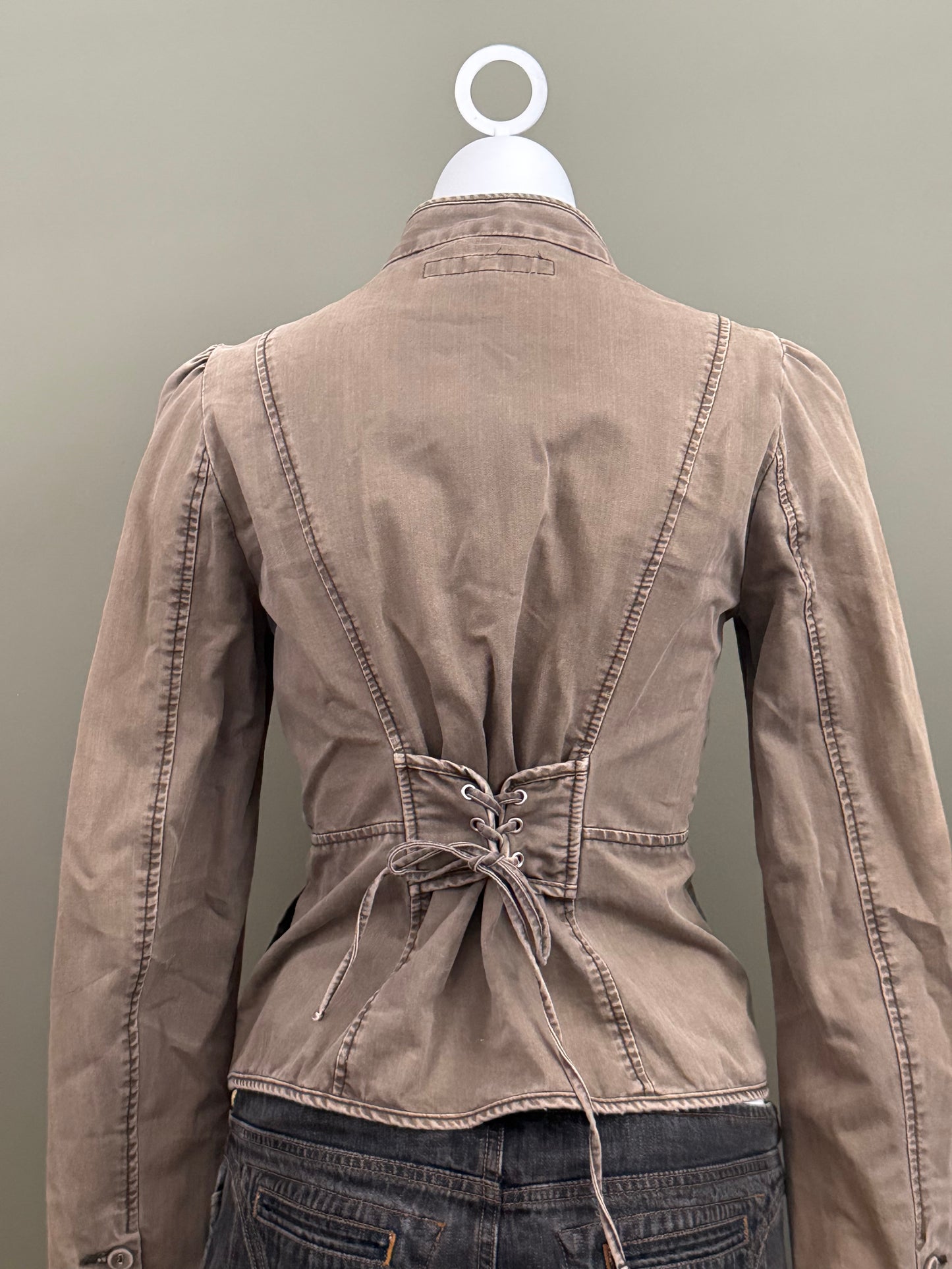 French Connection Asymmetric Corset Jacket (UK12)