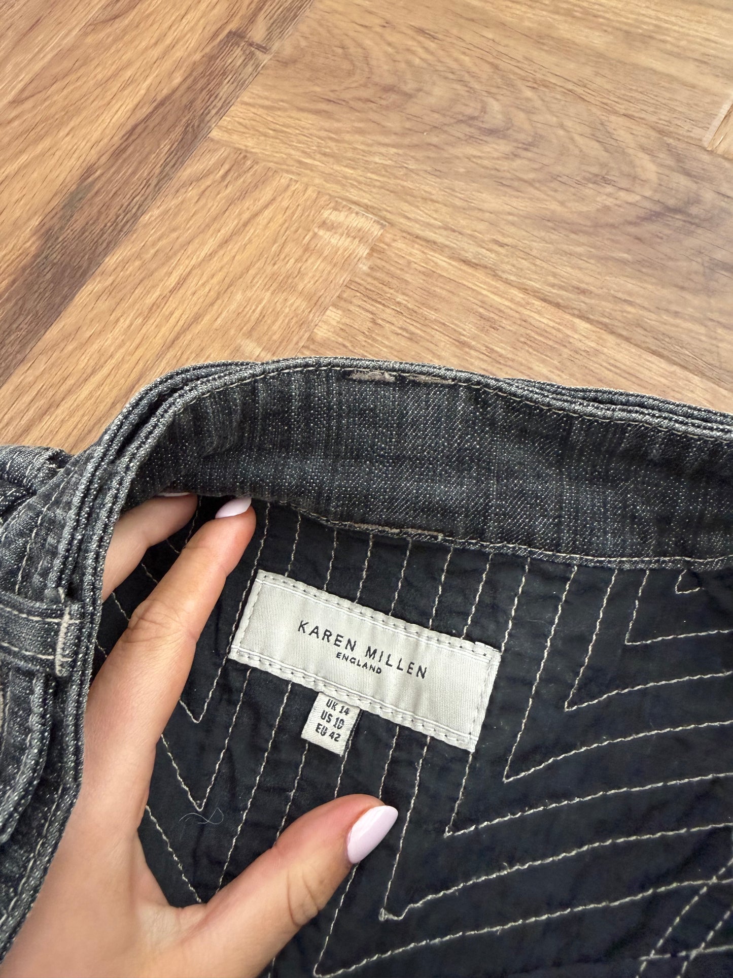 Karen Millen Denim Jacket (UK14)
