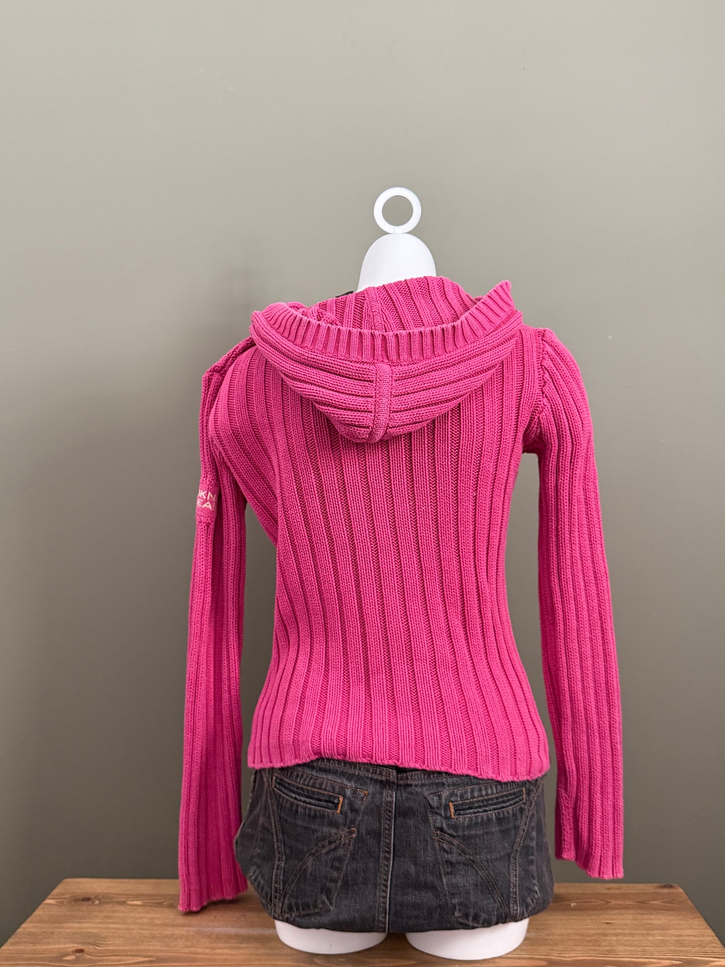 DKNY Pink Knit Jumper (M)