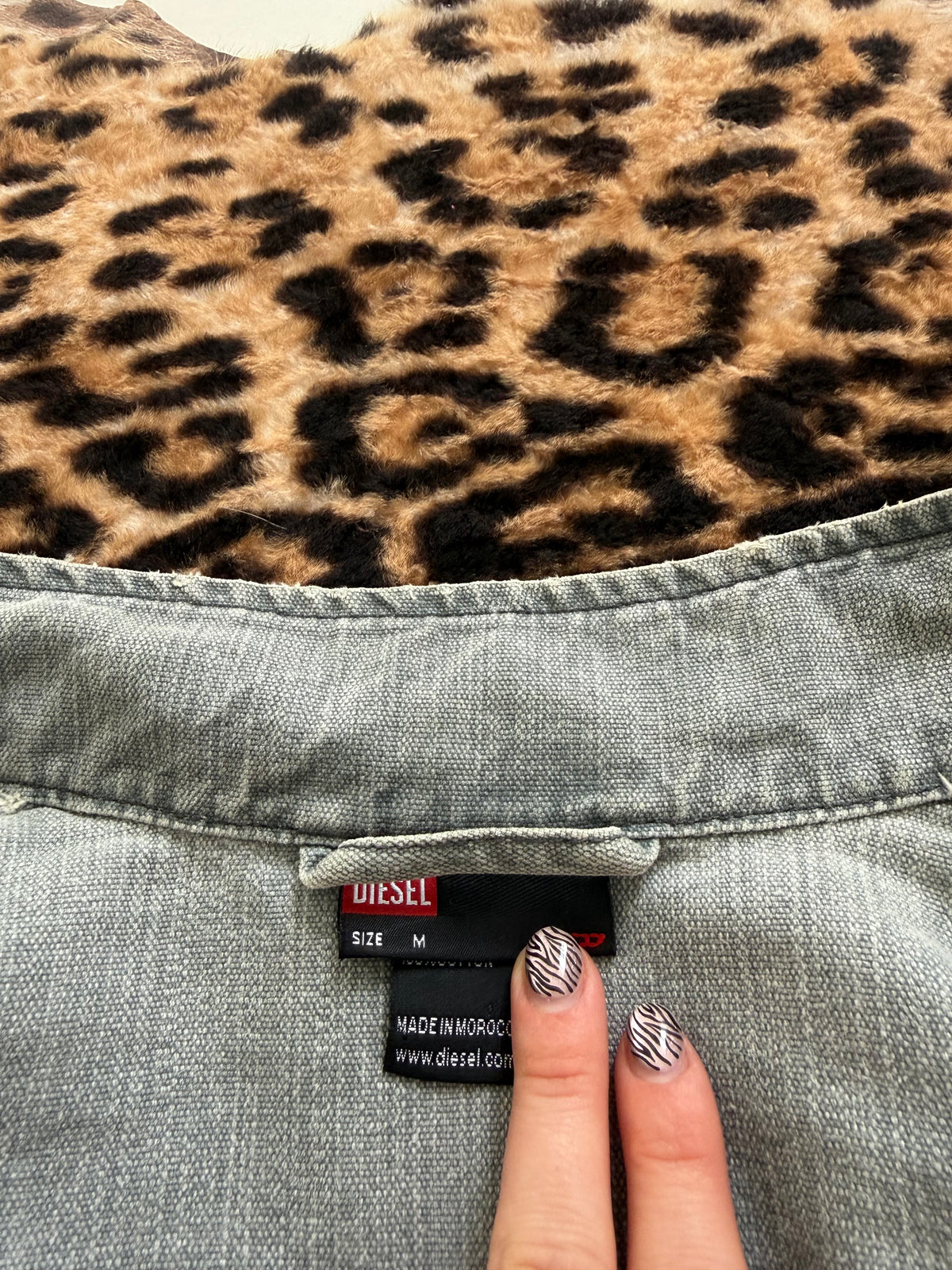 Vintage Diesel Buckle Jacket (M)