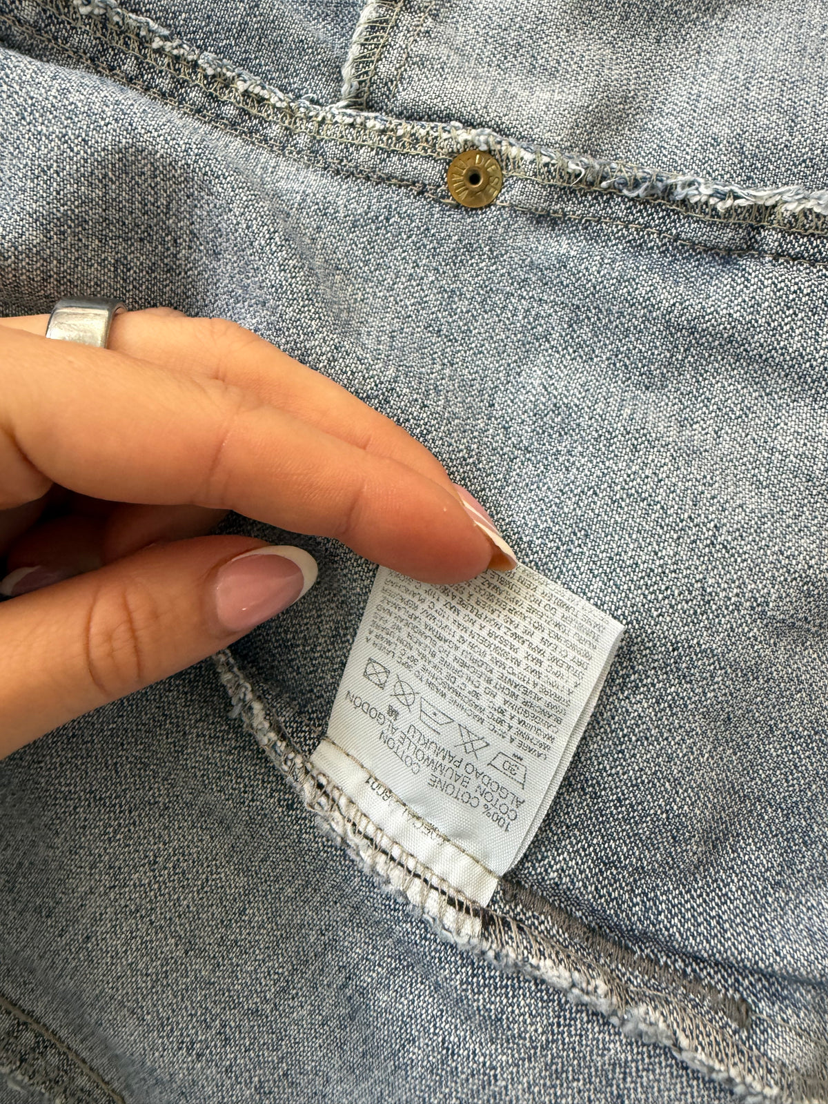 Diesel Denim Asymmetrical Jacket (S)