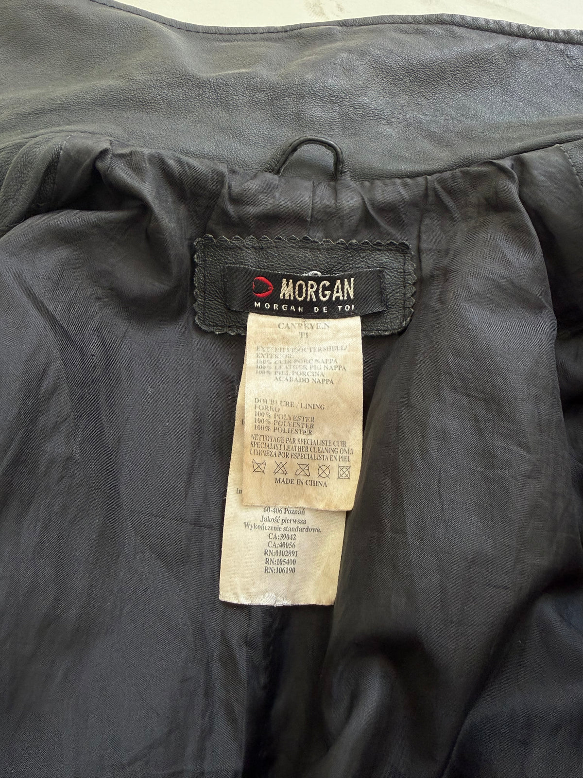 Morgan De Toi Leather Jacket (S)
