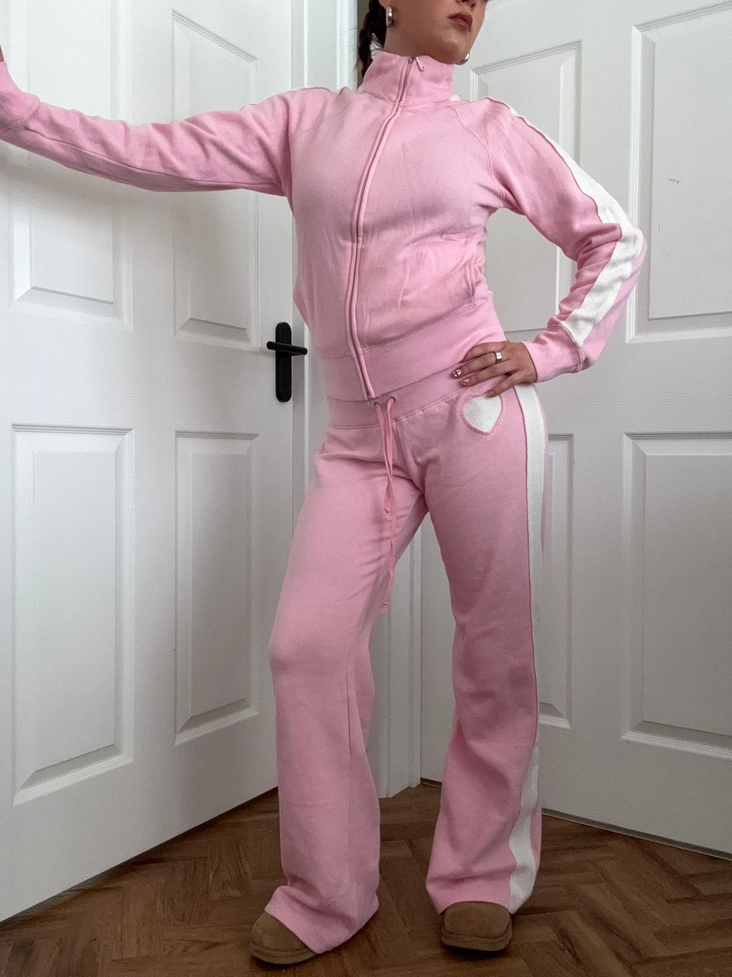 Juicy Couture Pink Tracksuit (L)