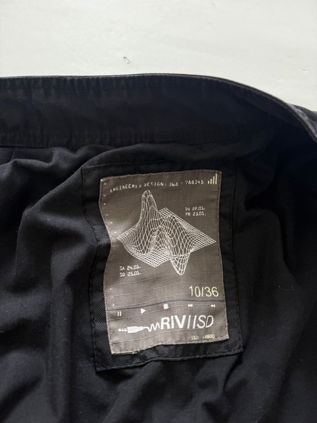 Asymmetric Utility Corset Jacket (UK10)