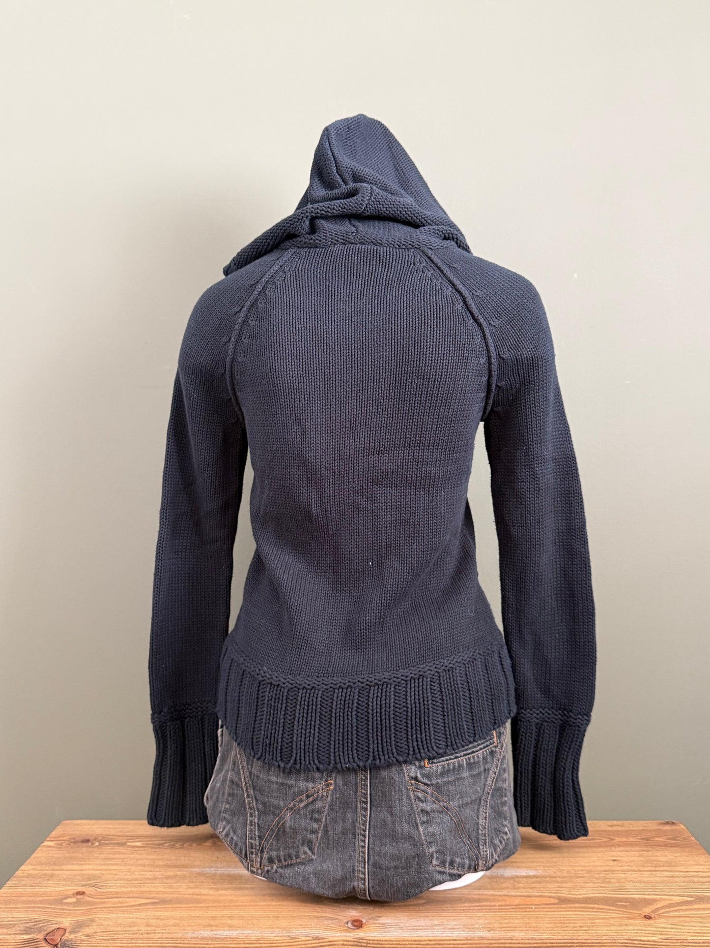 DKNY Knit Zip Hoodie (M)