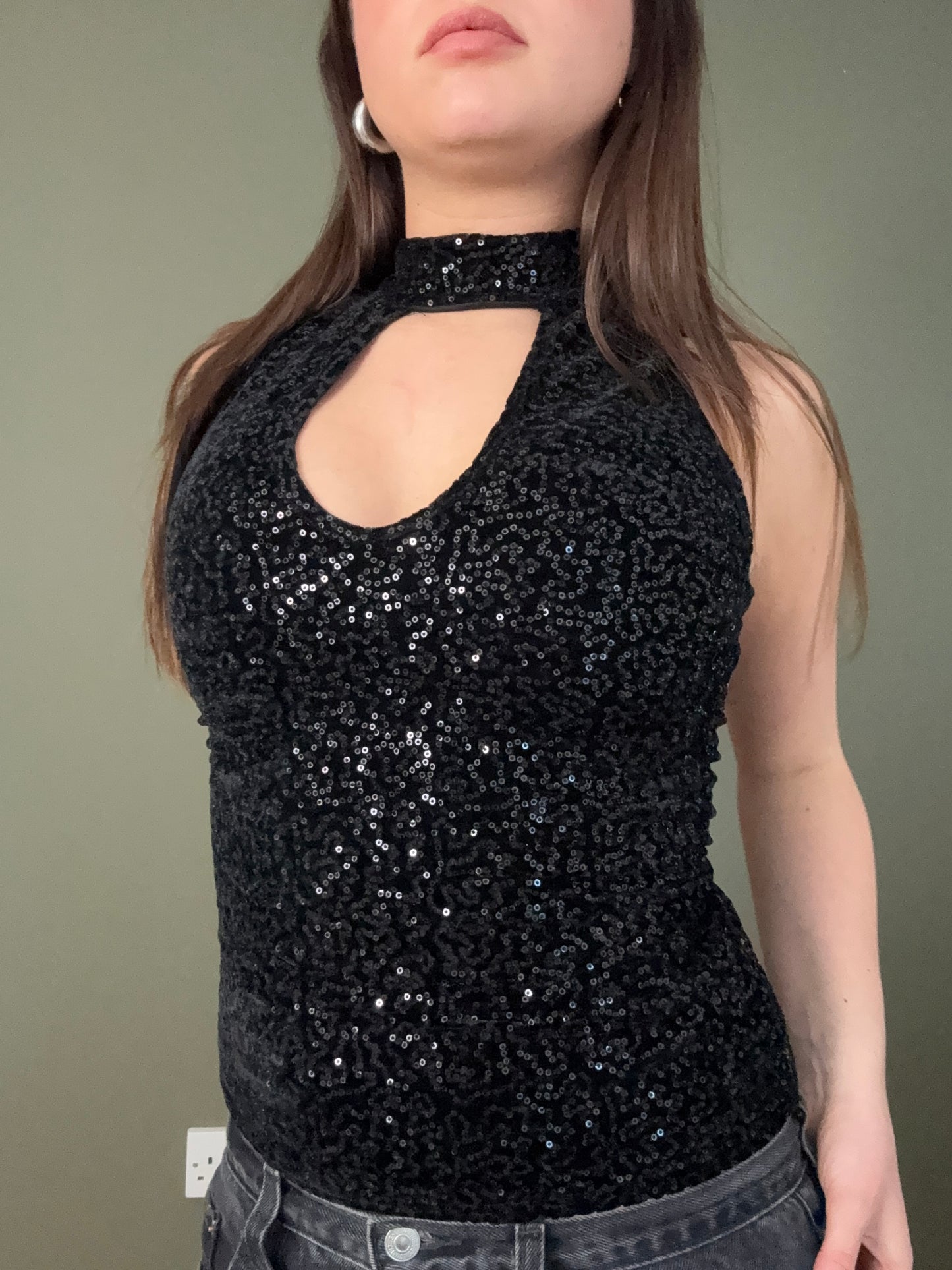 Jane Norman Sequin Top (UK6)