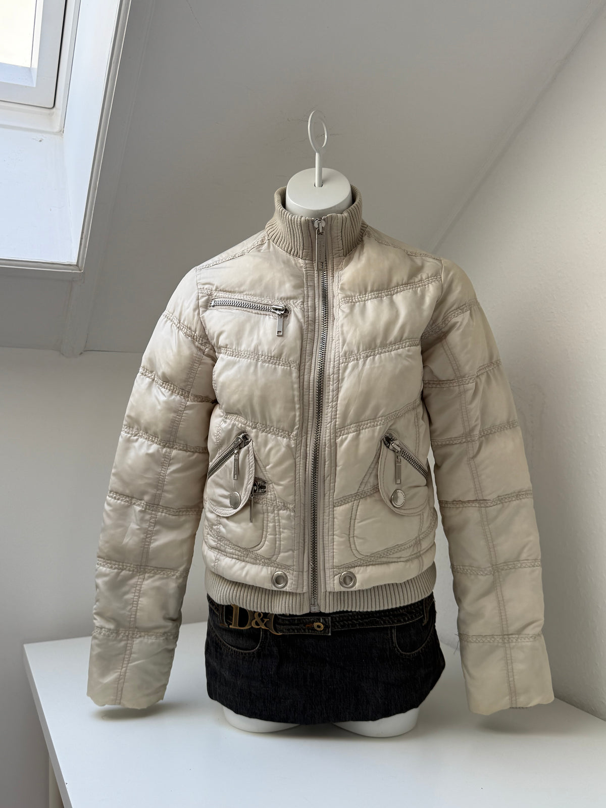 Y2K Puffer Jacket (UK12)