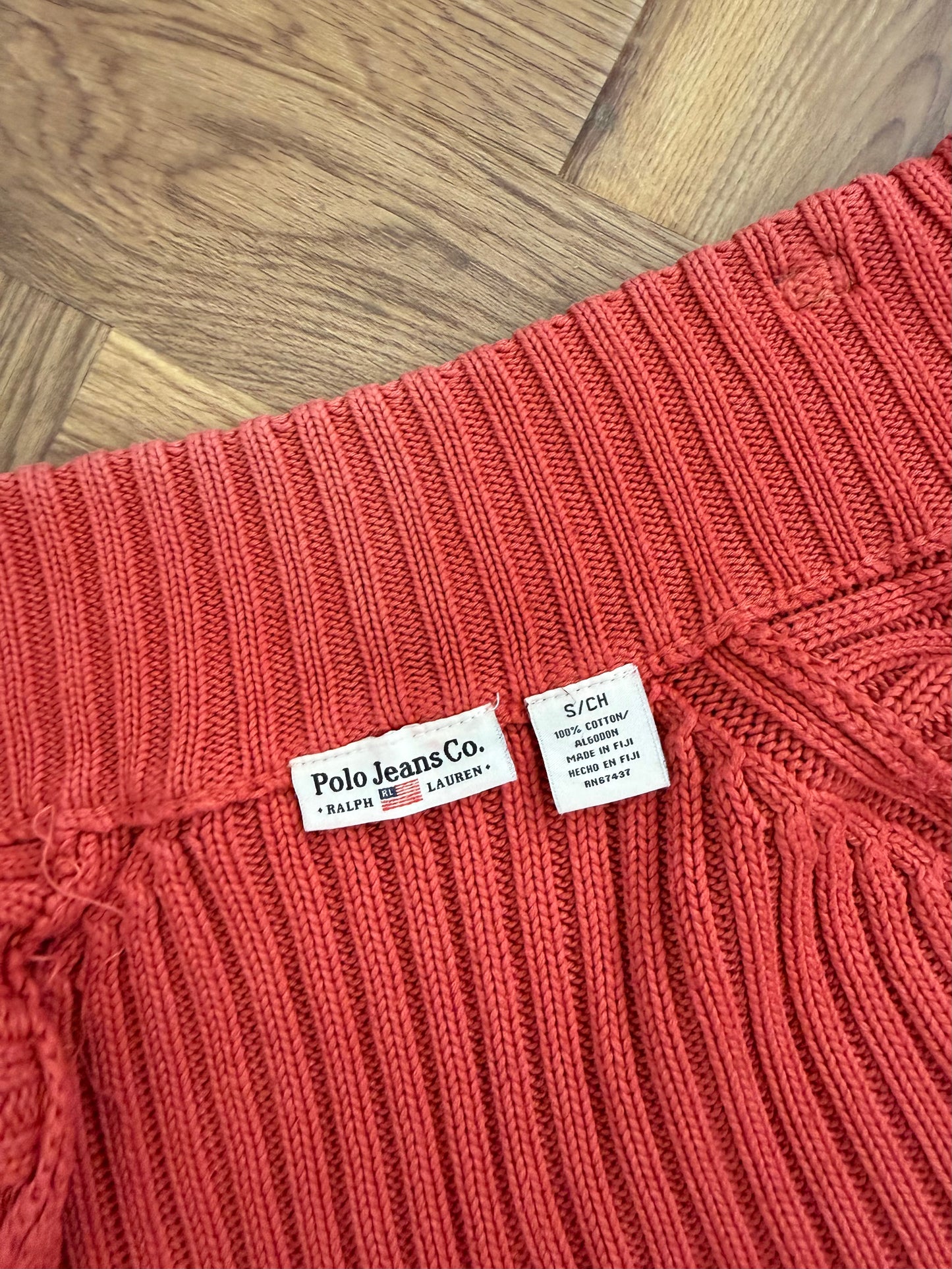 Ralph Lauren Knit Double Zip Jumper (S)