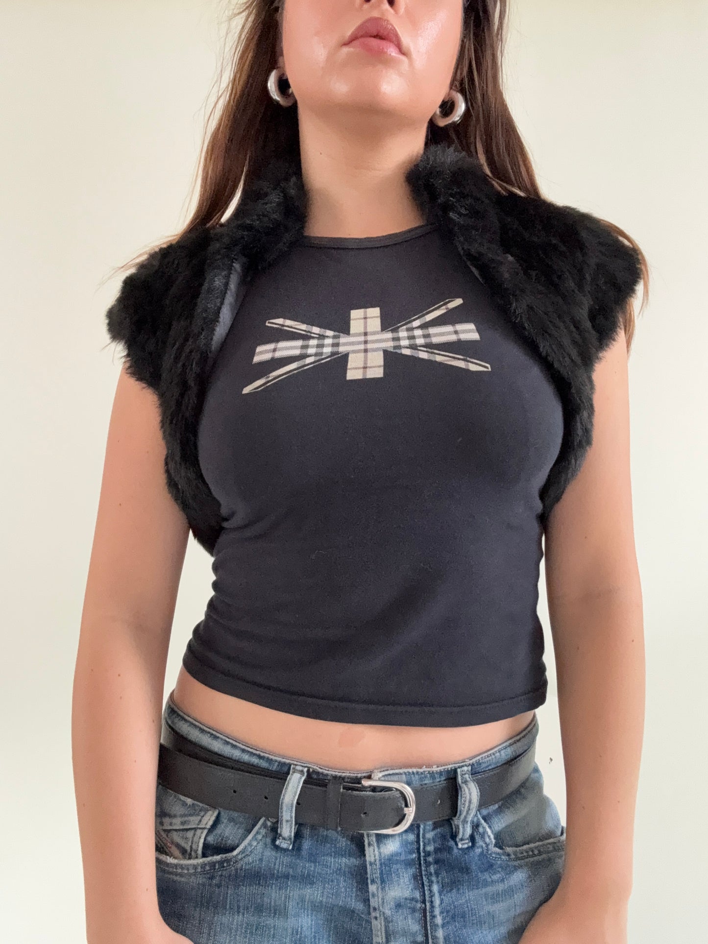 Jane Norman Faux Fur Bolero (UK8)