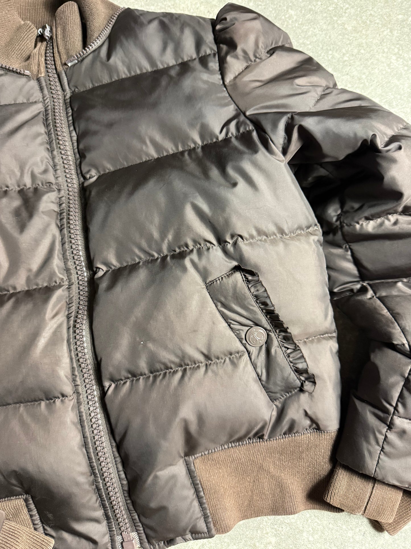 Brown Juicy Couture Puffer (S)