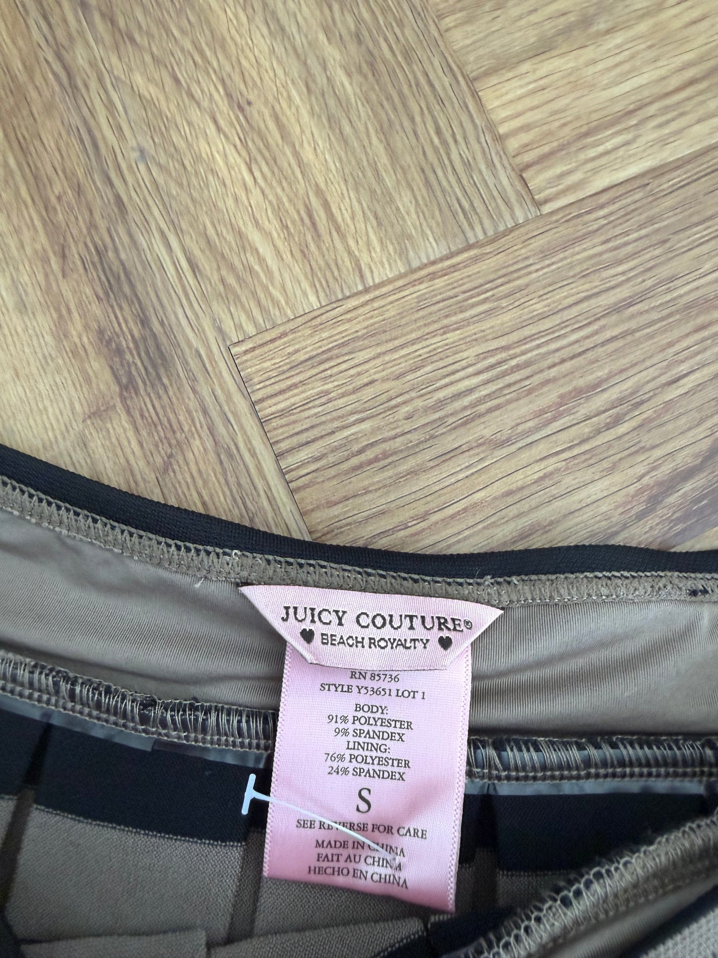 Juicy Couture Striped Mini Skirt (S)