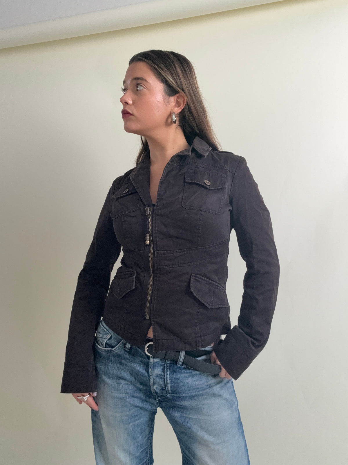 Diesel Asymmetric Utility Jacket (M)