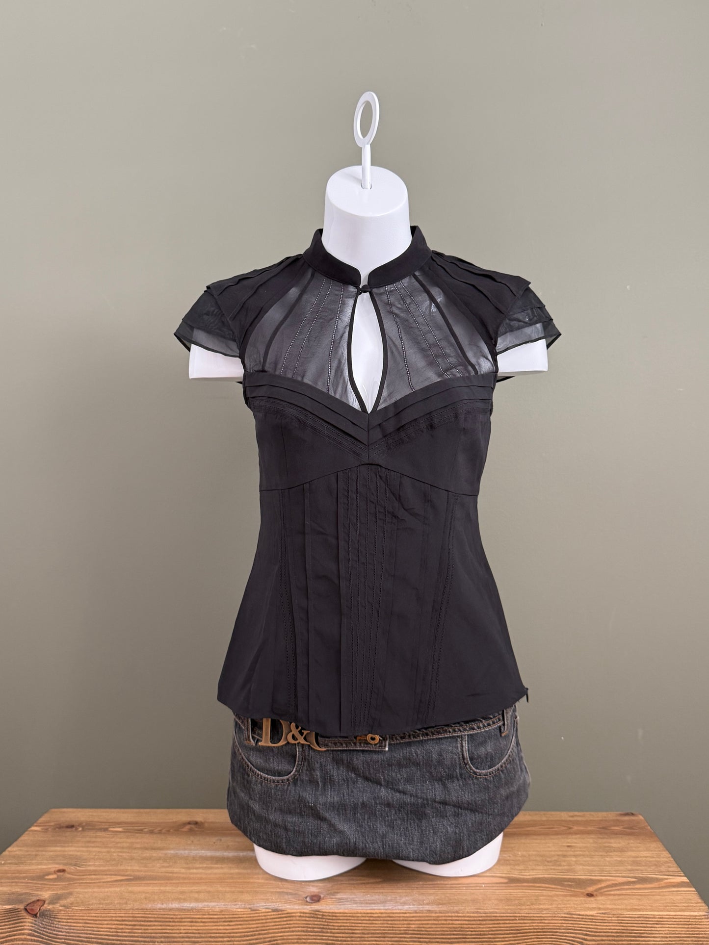 Karen Millen Silk Top (UK12)