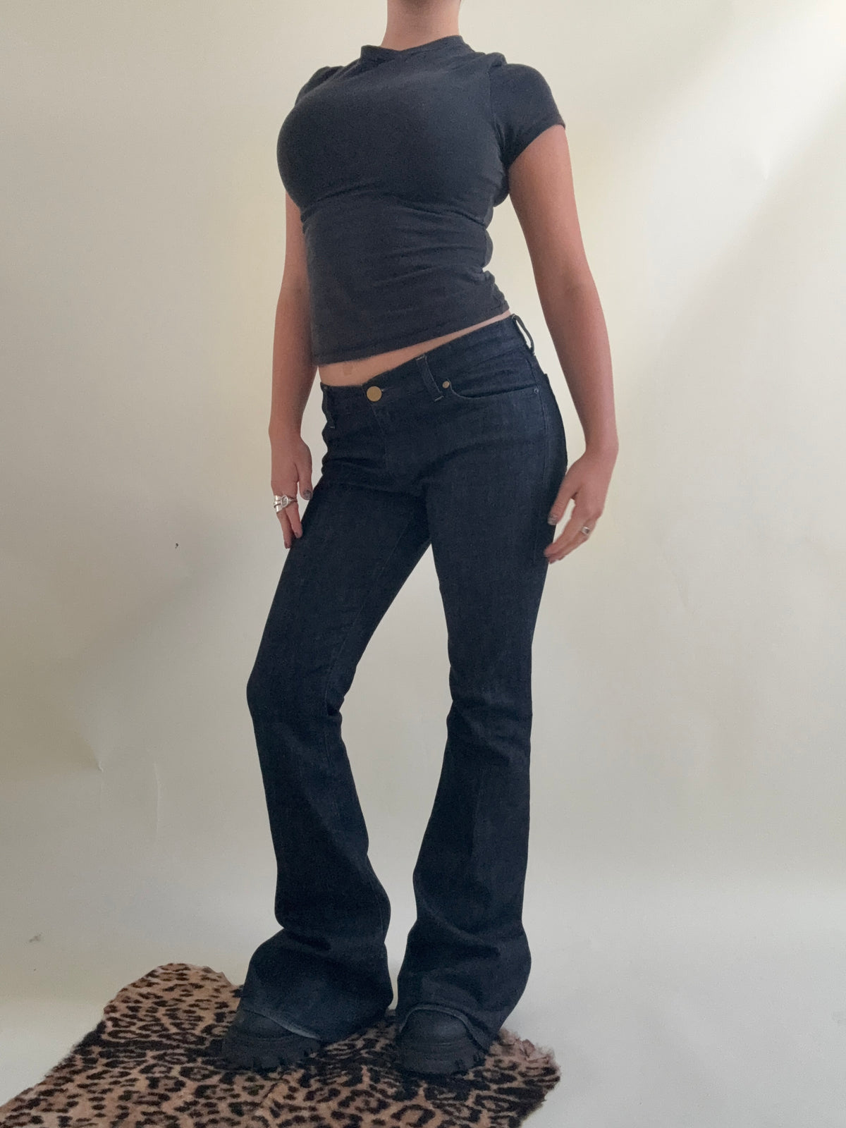 Vintage Victoria Beckham Y2K Flared Jeans (30)