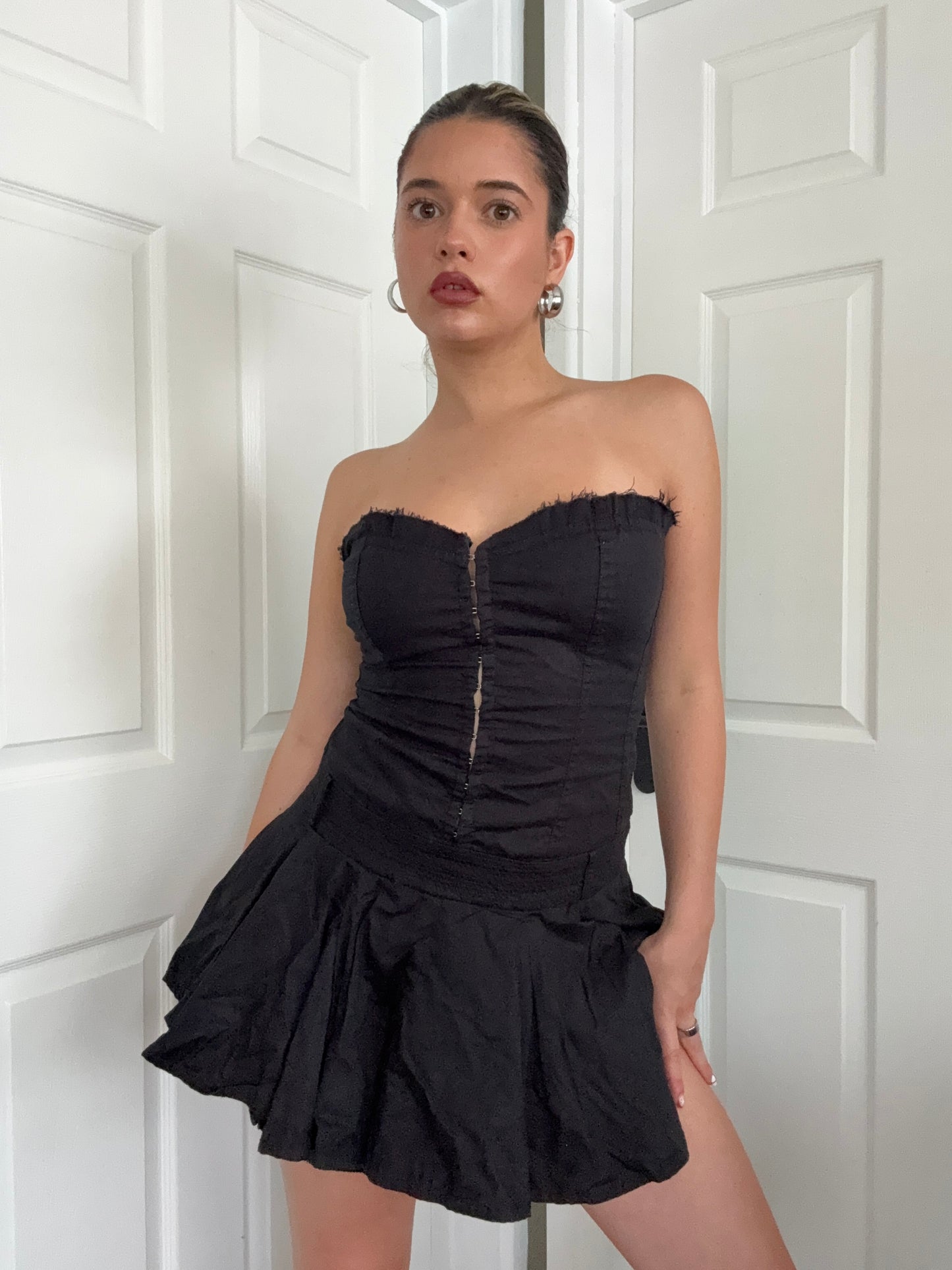 Corset Puffball Dress (S)