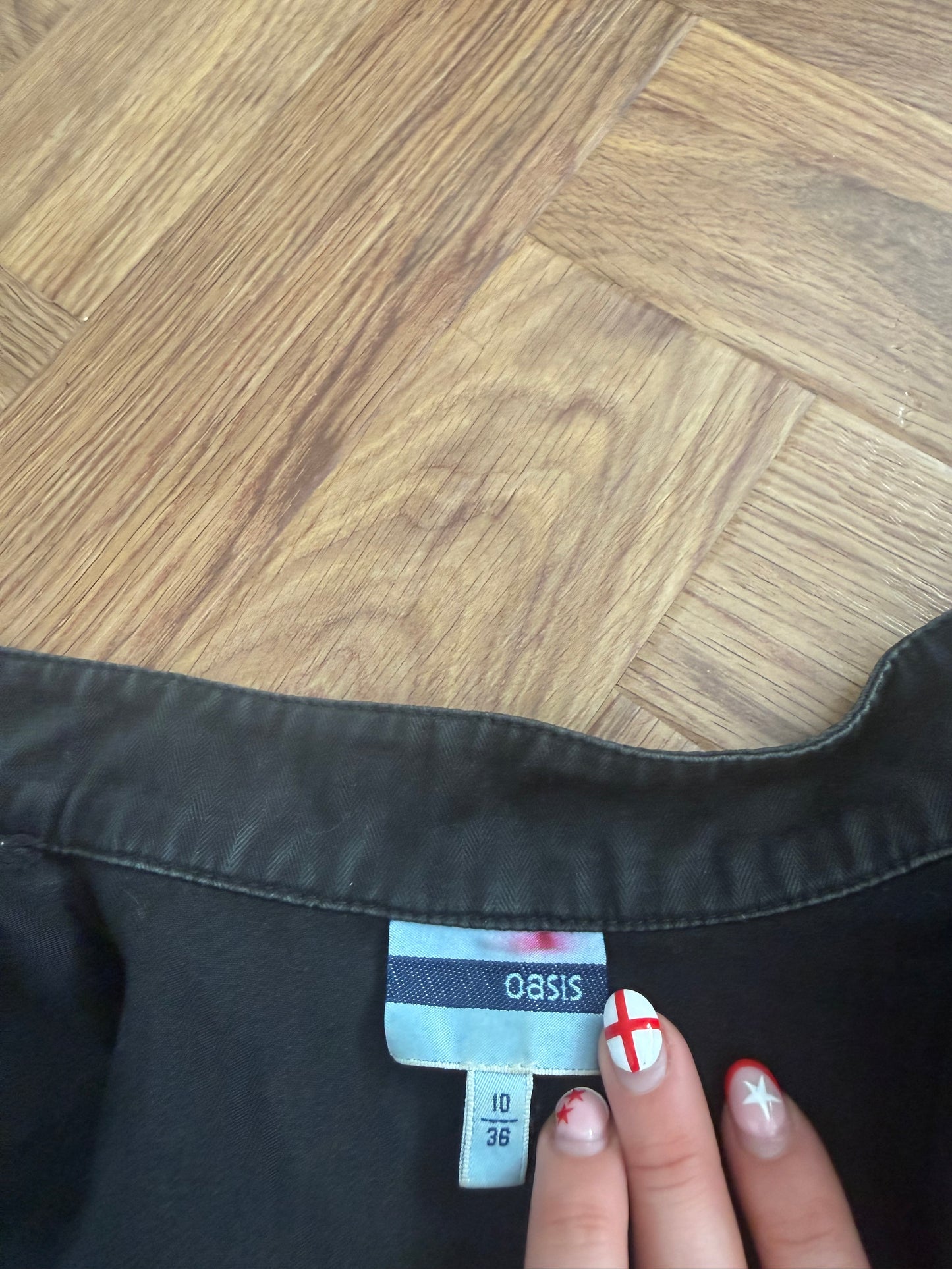 Black Military Jacket (UK10)