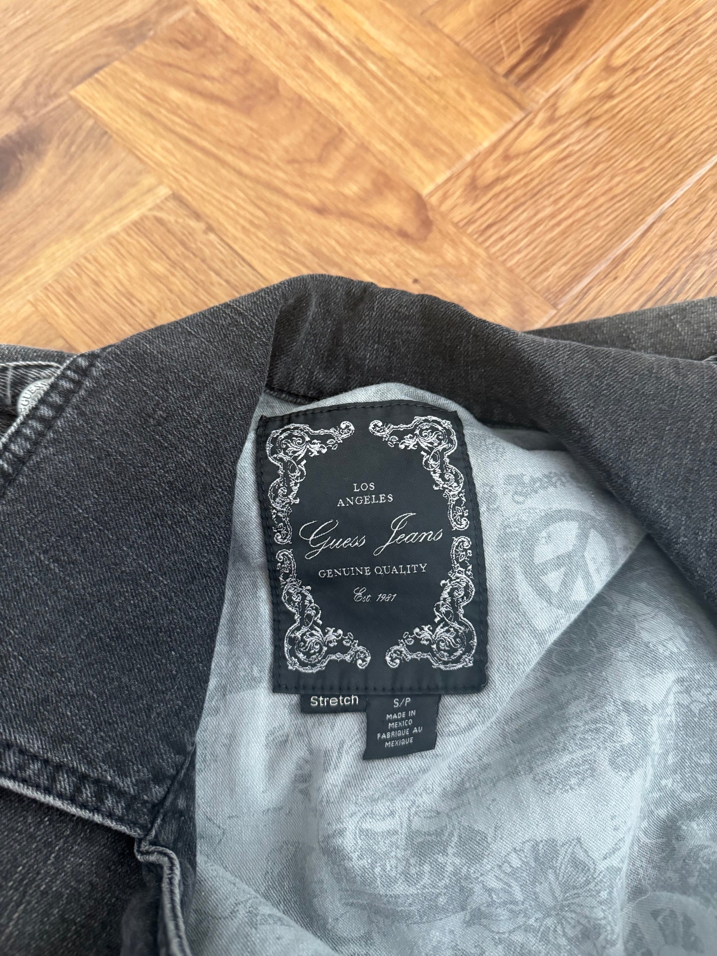 Guess Biker Denim Jacket (S)