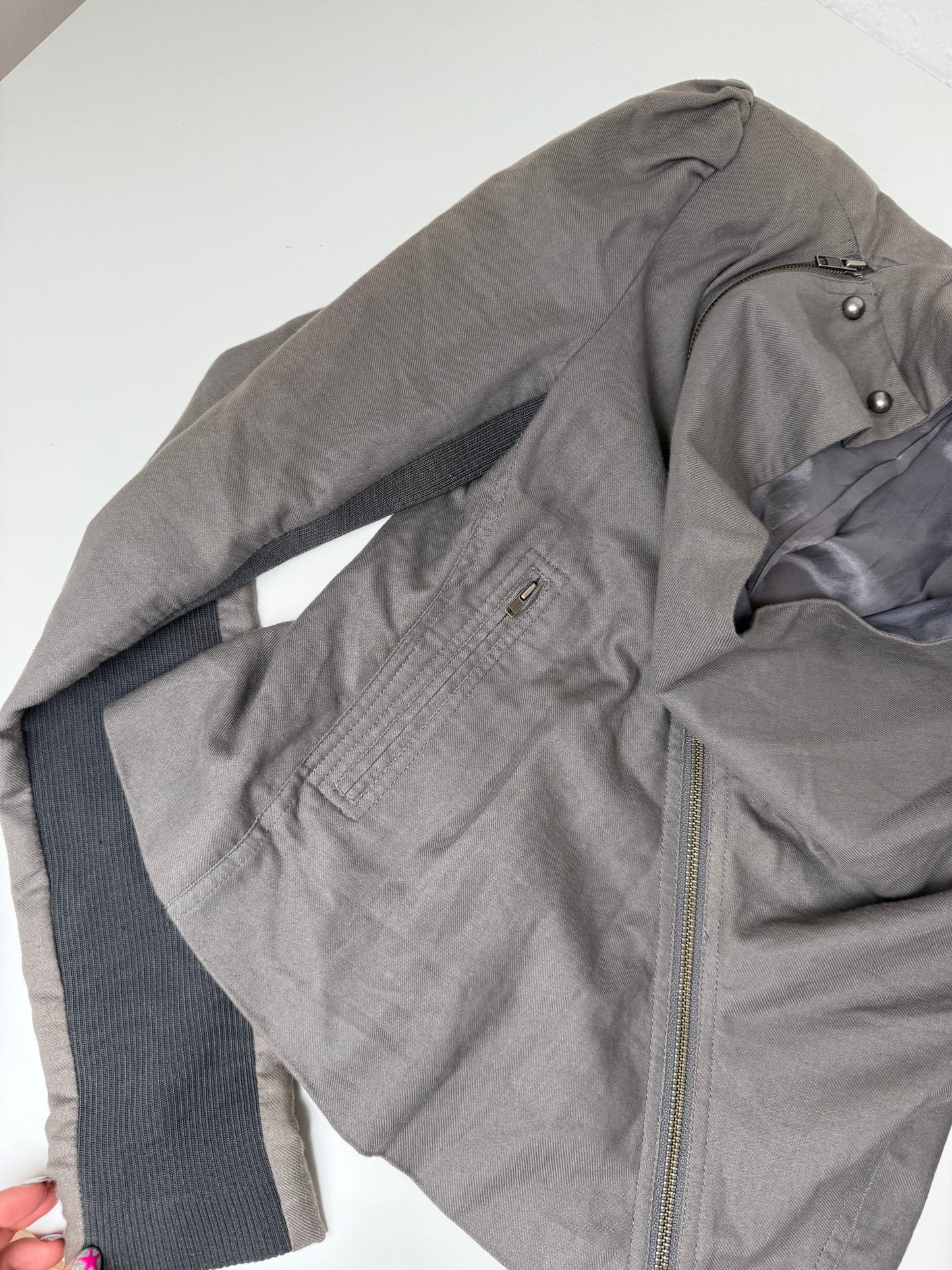 Allsaints Asymmetric Jacket (UK12)