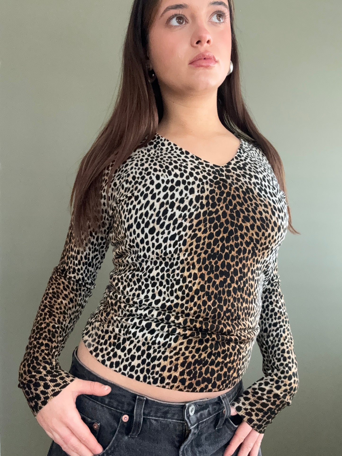 Dolce and Gabbana Leopard Jumper (S)