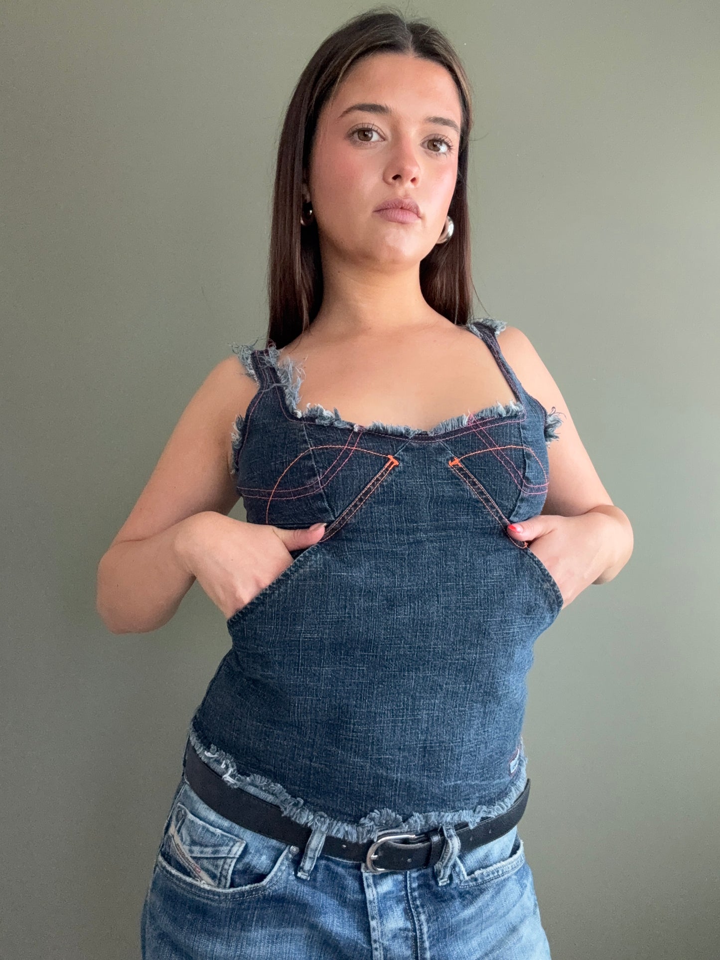 Diesel Denim Top (M)