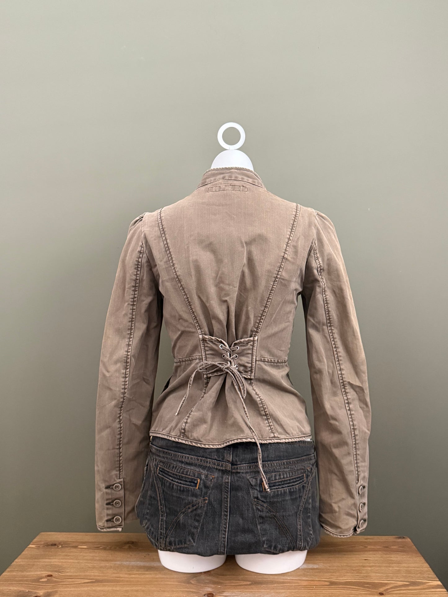 French Connection Asymmetric Corset Jacket (UK12)