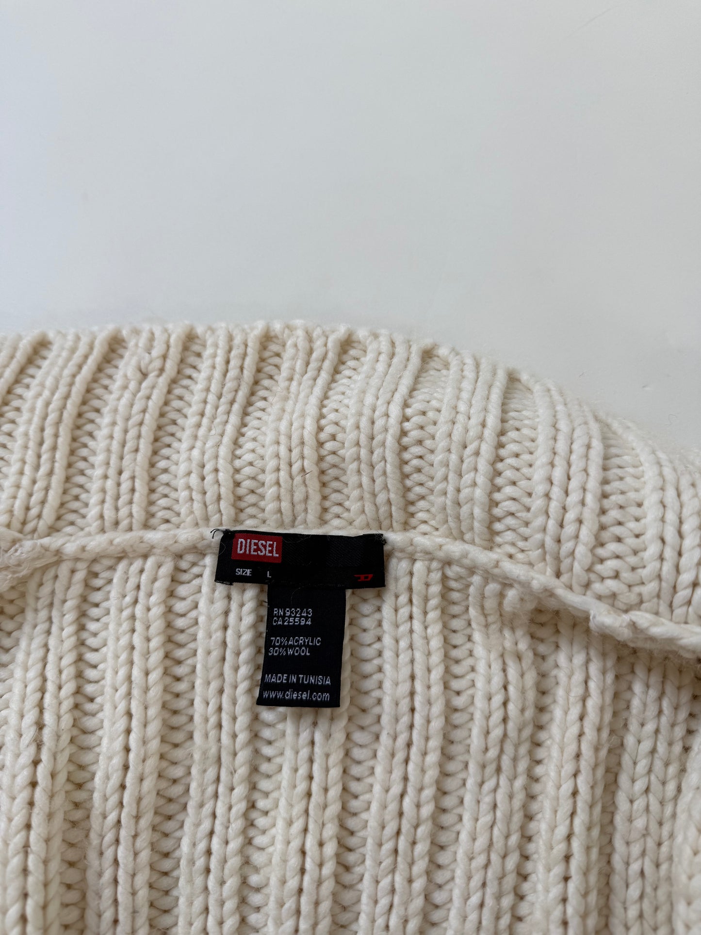 Diesel Wool Knit Jumper (L)