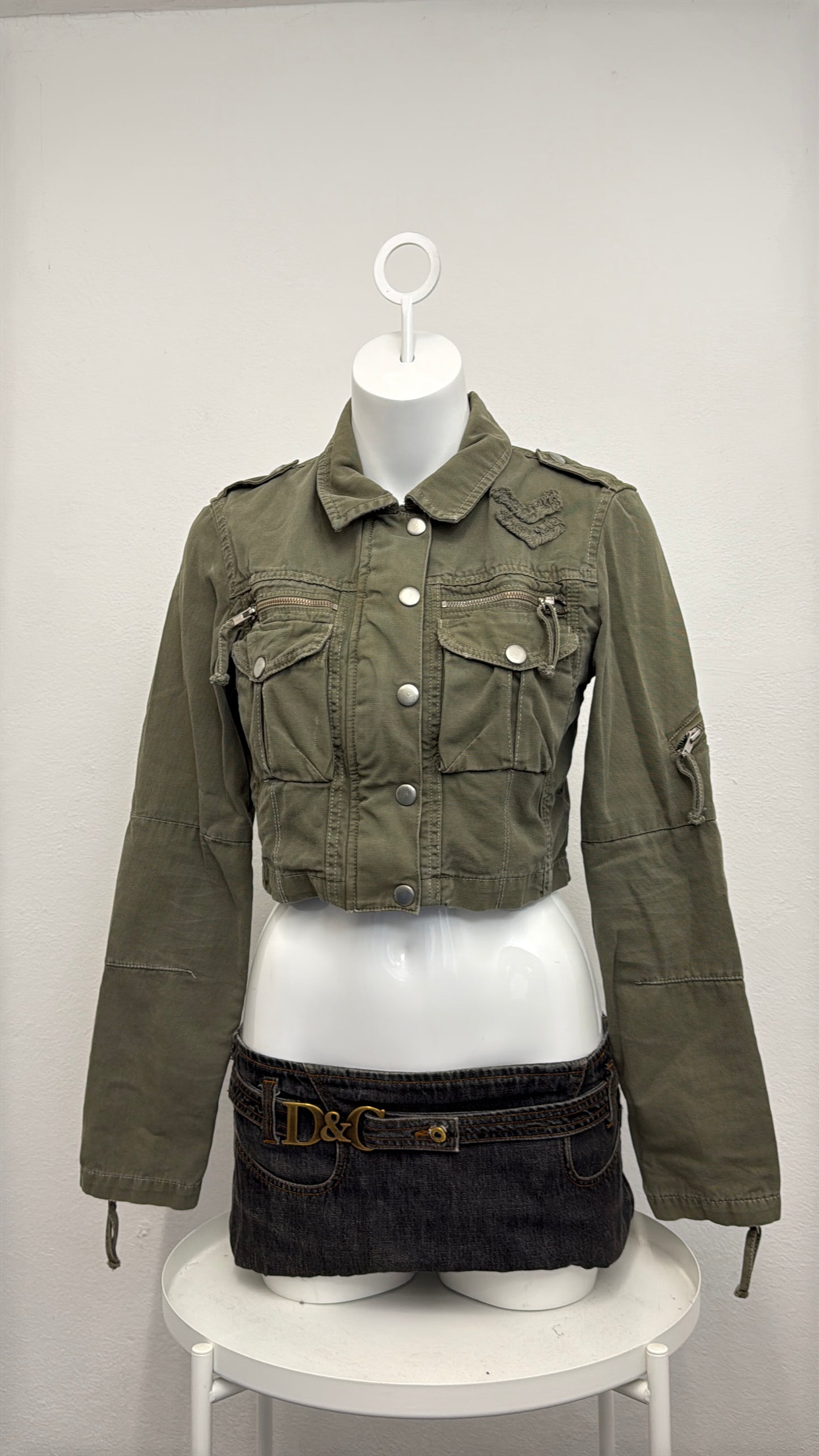 Cropped Utility Jacket (UK12)