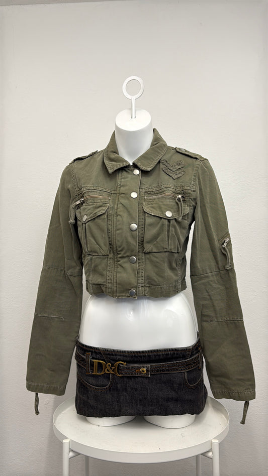 Cropped Utility Jacket (UK12)