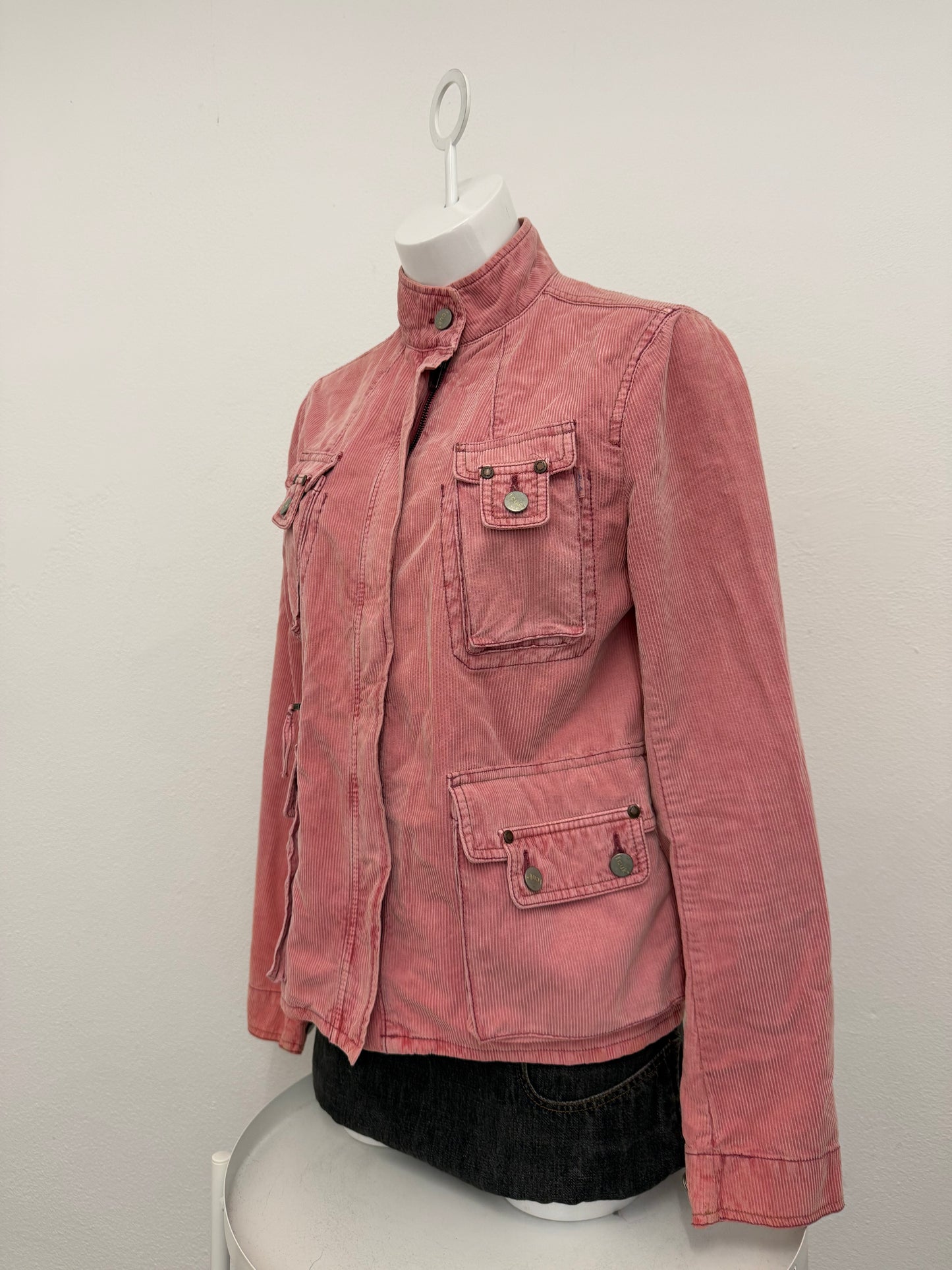 French Connection Pink Corduroy Jacket (UK12)