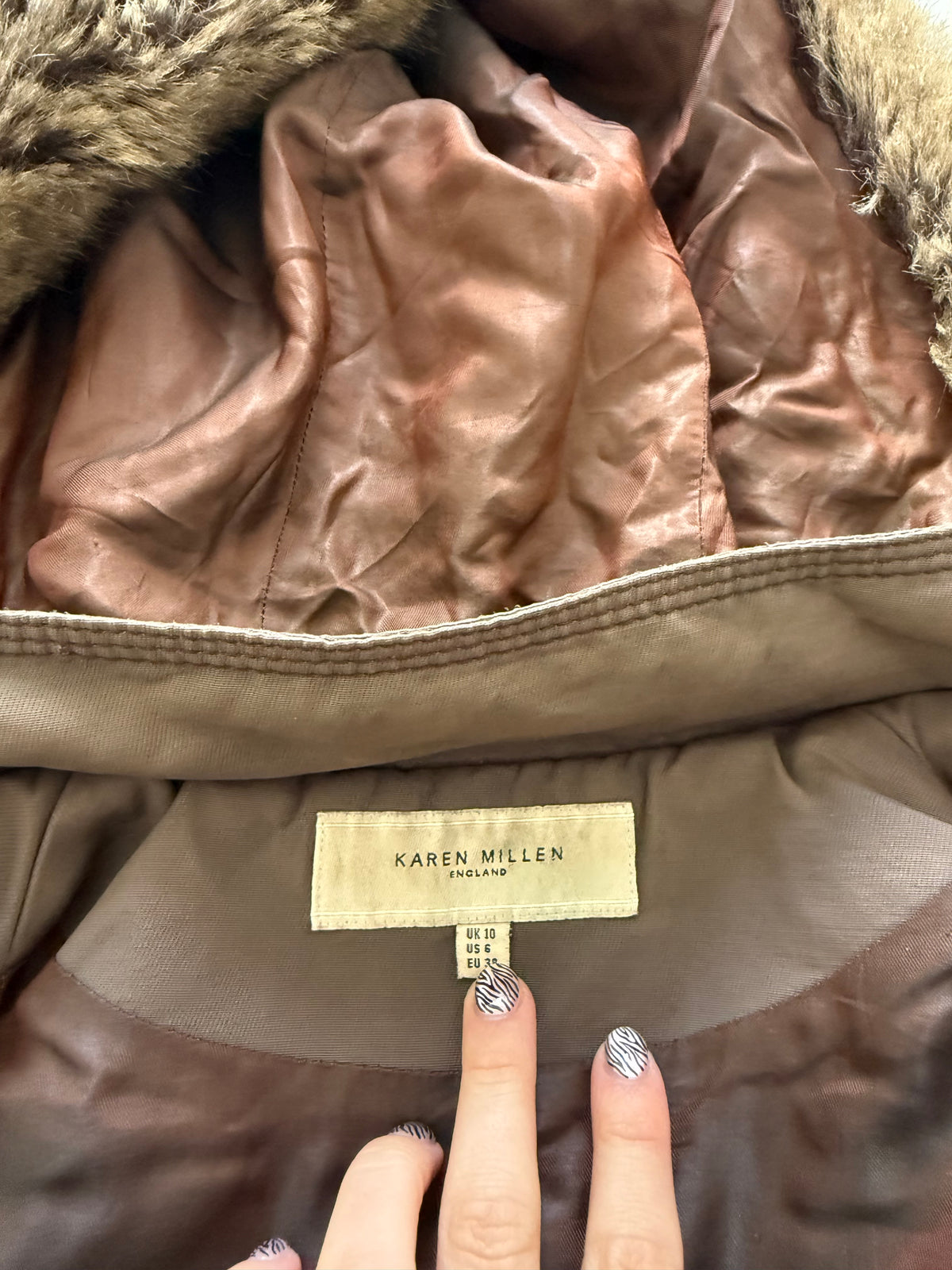 Karen Millen Bomber Jacket (UK10)