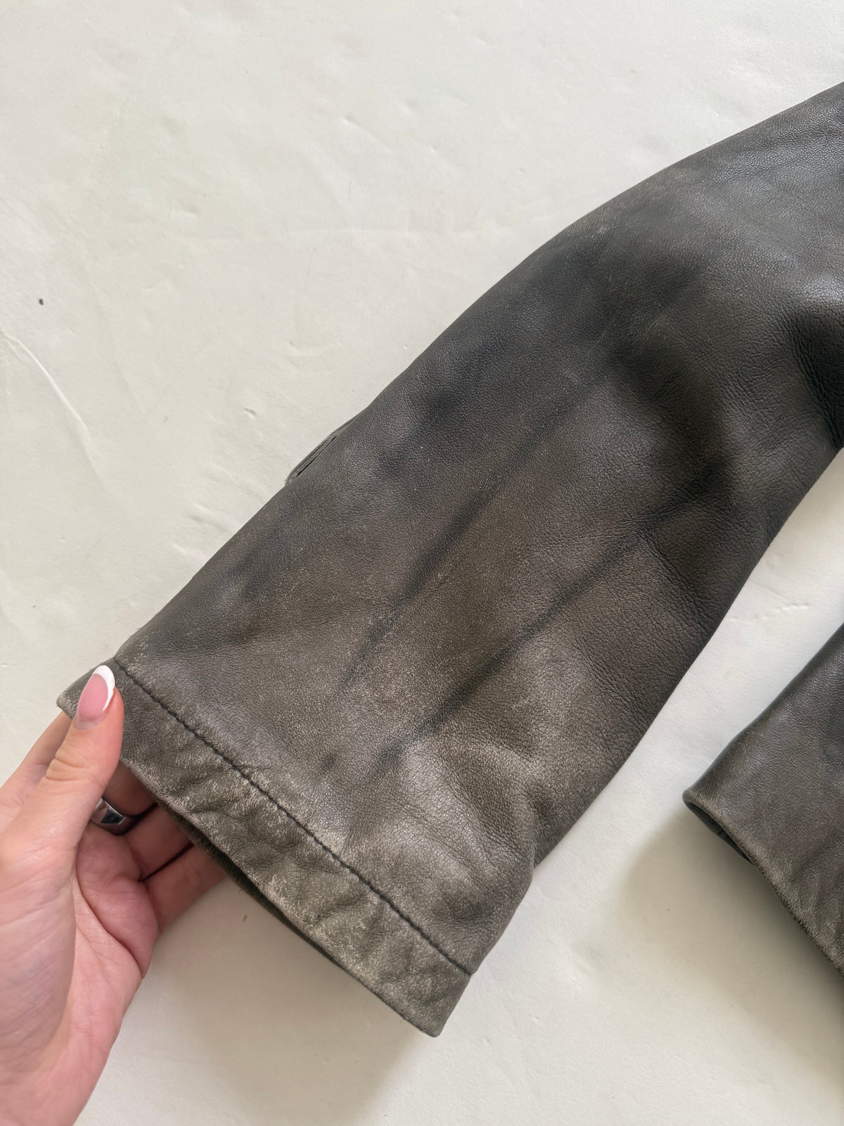 Allsaints 2 in 1 Leather Jacket (UK12)