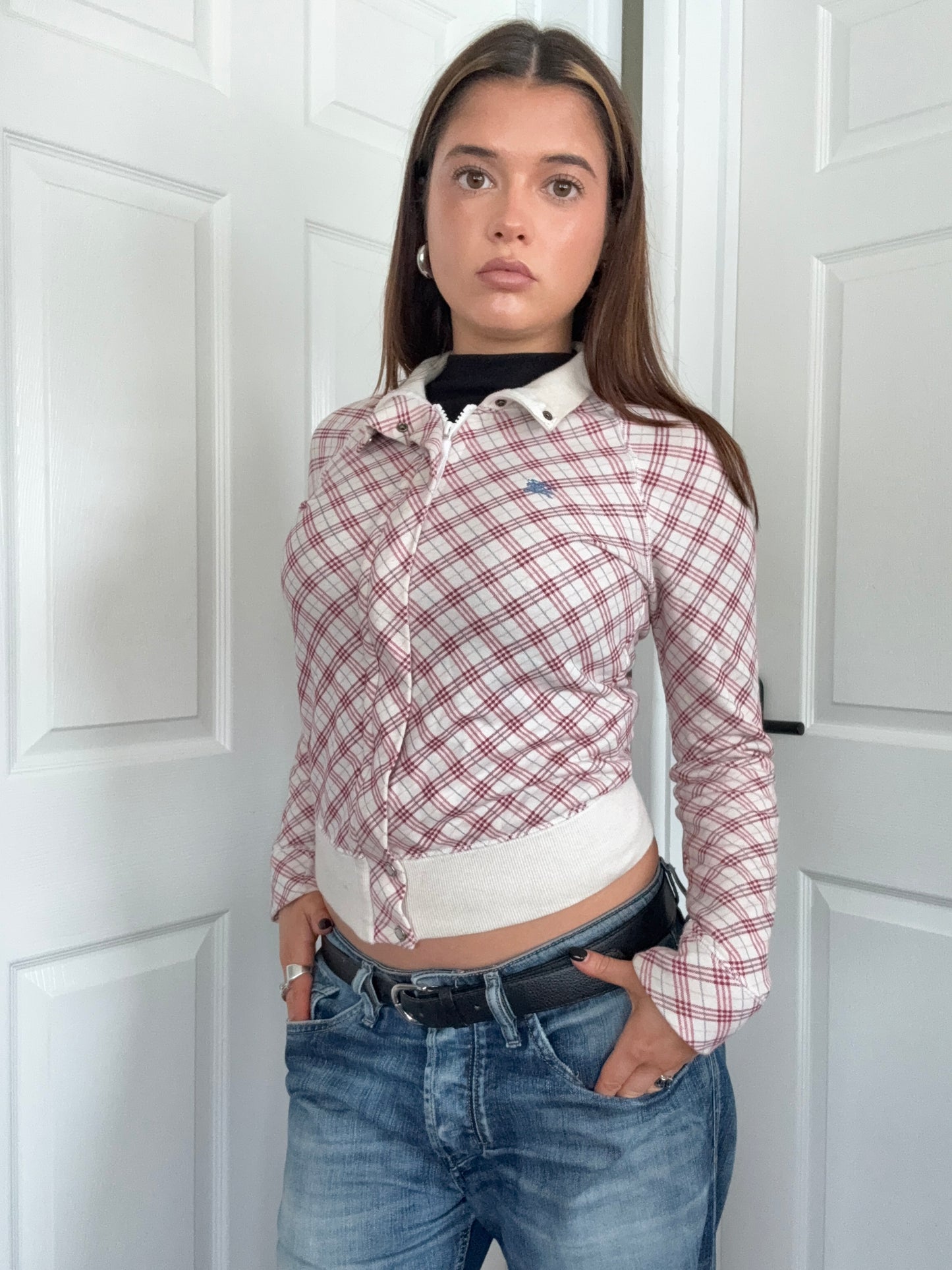 Burberry Zip Jumper (S)