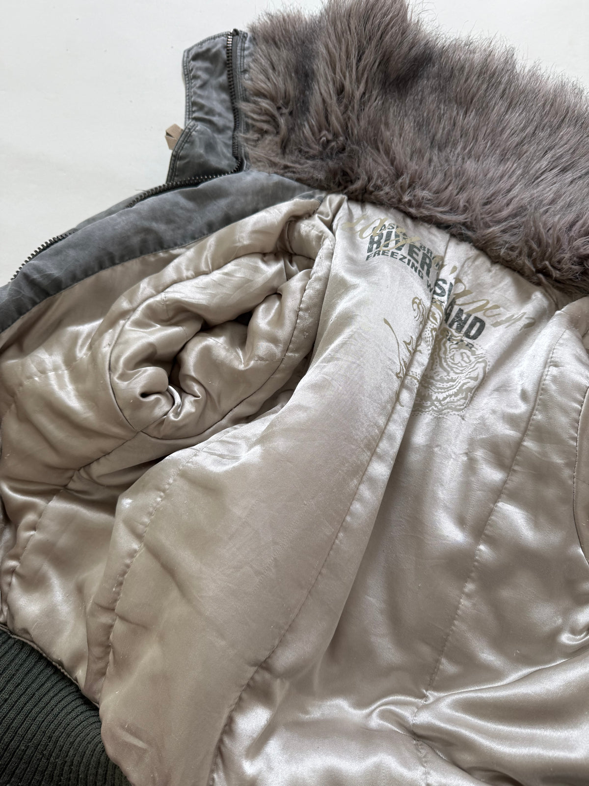 Y2K Utility Bomber Jacket (UK10)