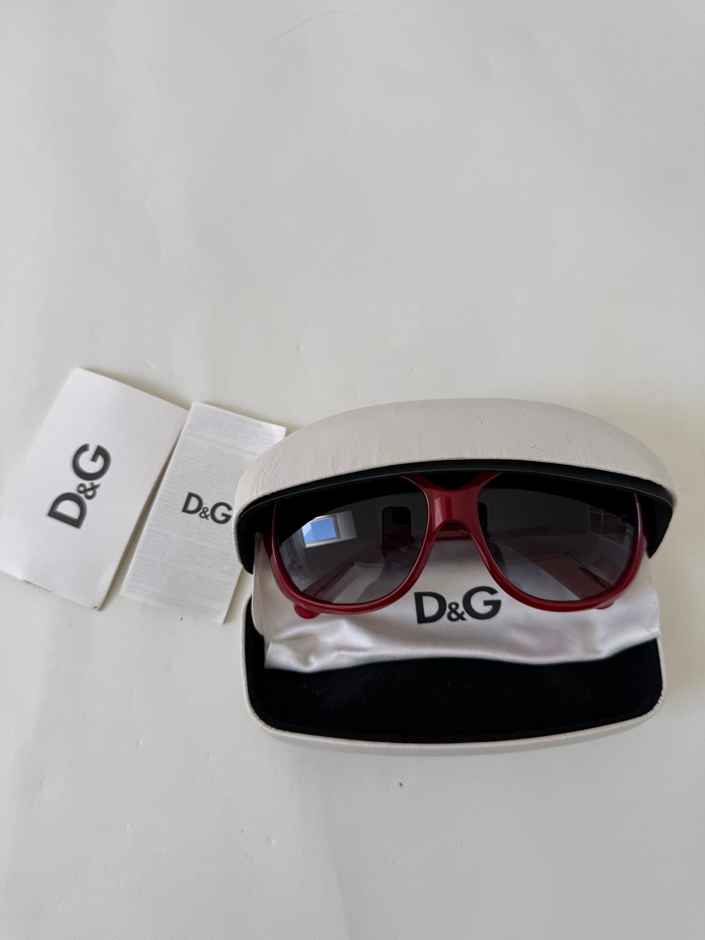 Dolce & Gabbana Red Sunglasses