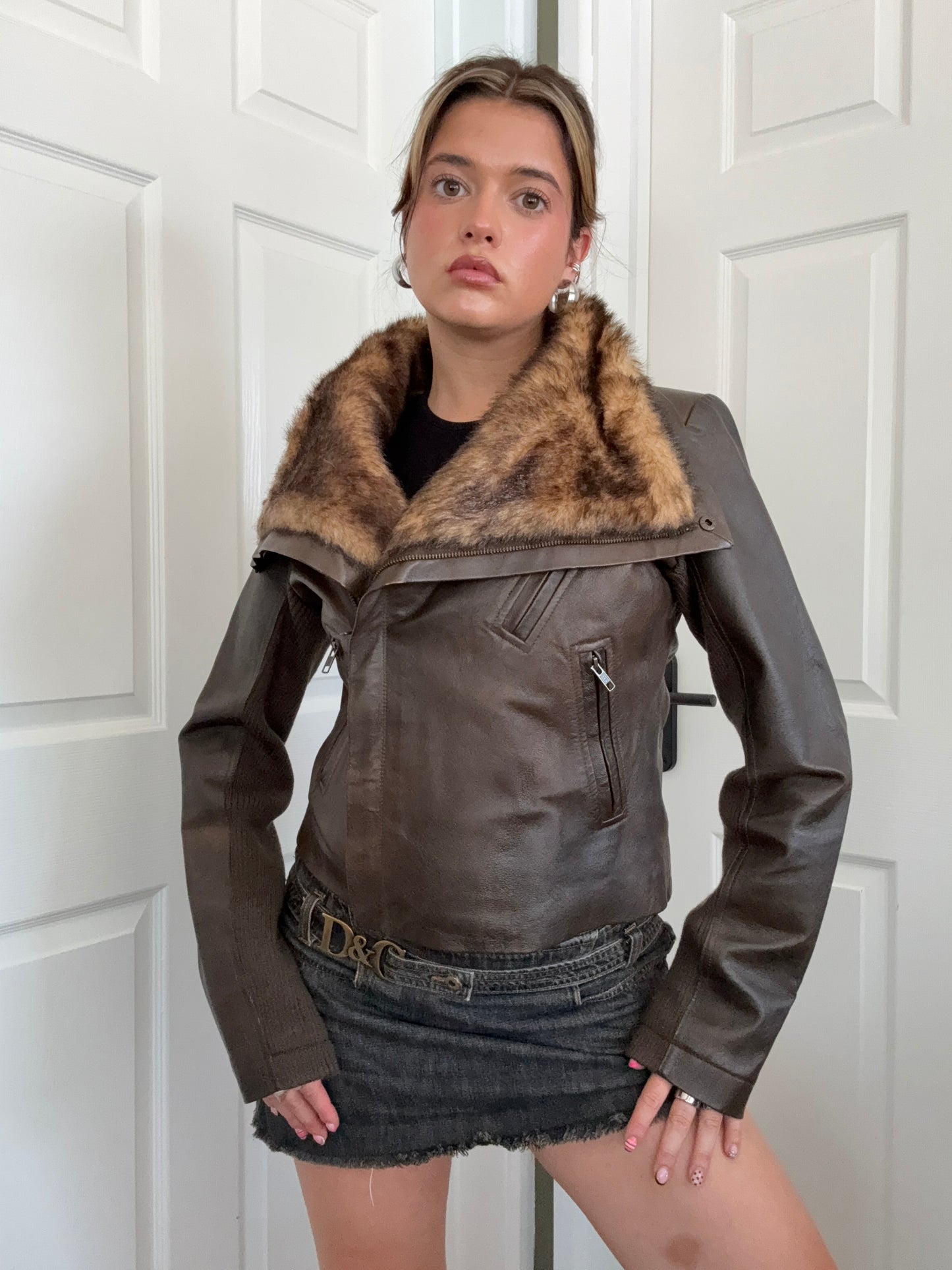 Morgan De Toi Leather Jacket (S)