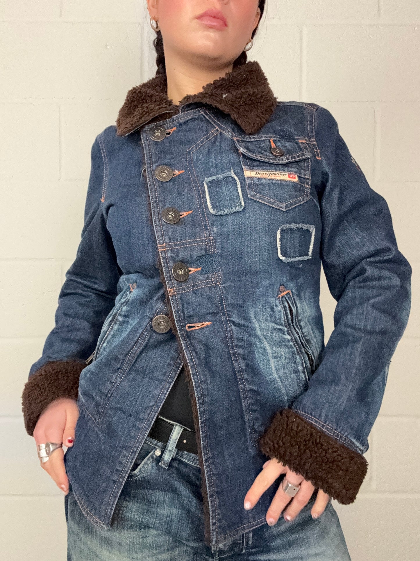 Vintage Diesel Denim Jacket (S)