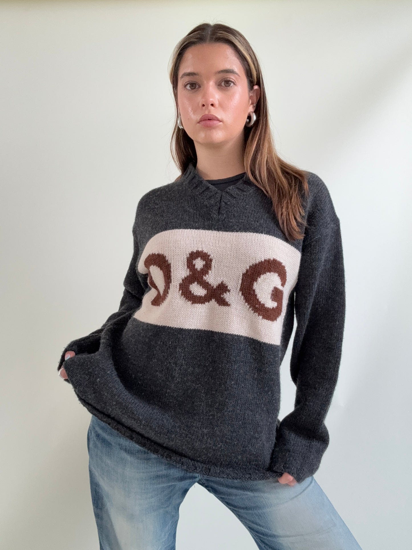 Dolce & Gabbana Vintage Wool Jumper (M)