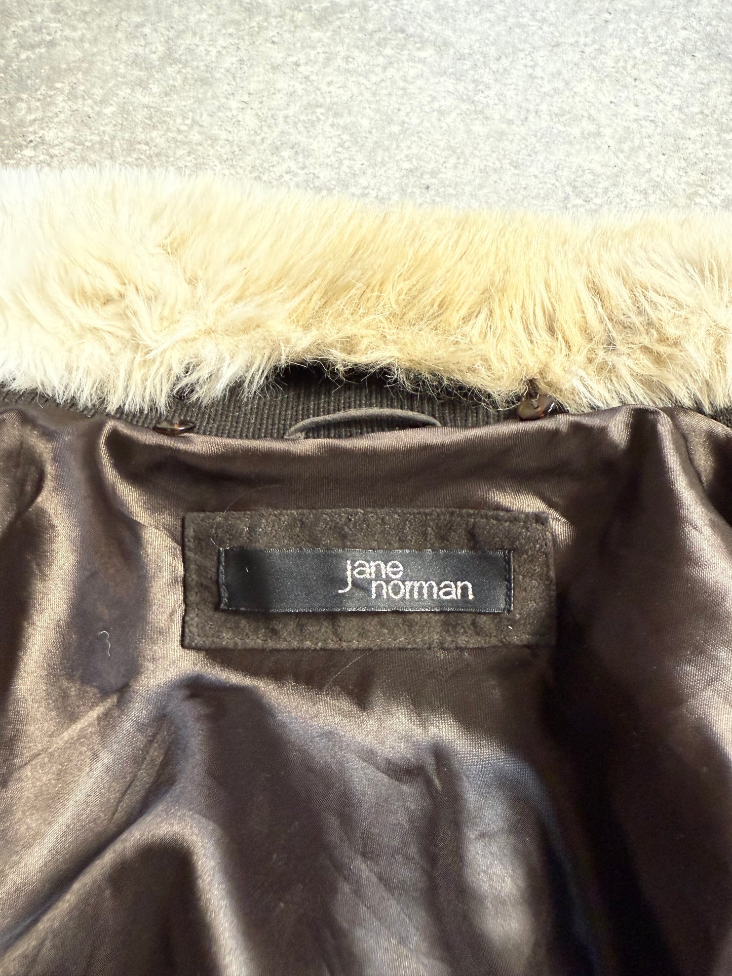 Jane Norman Suede Jacket (UK14)