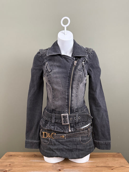 Guess Biker Denim Jacket (S)