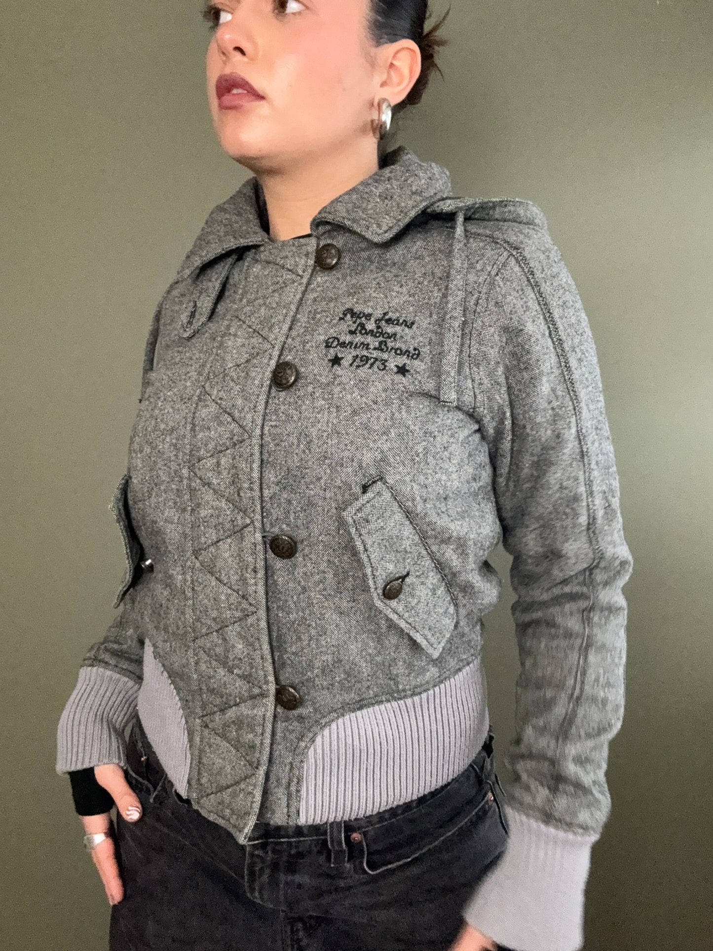 Wool Utility Jacket (M)