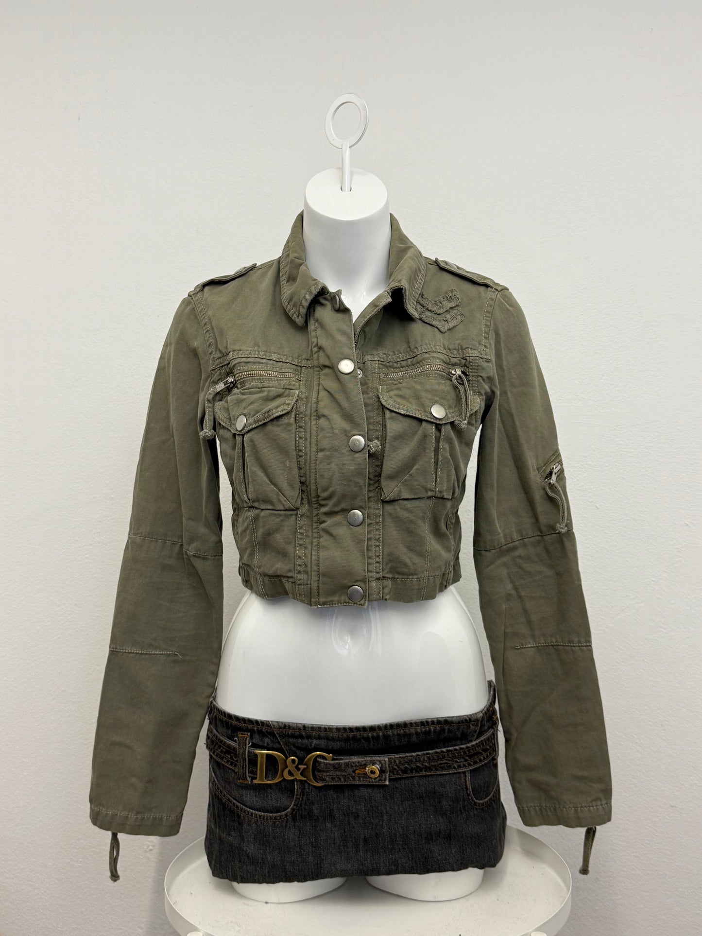 Cropped Utility Jacket (UK12)