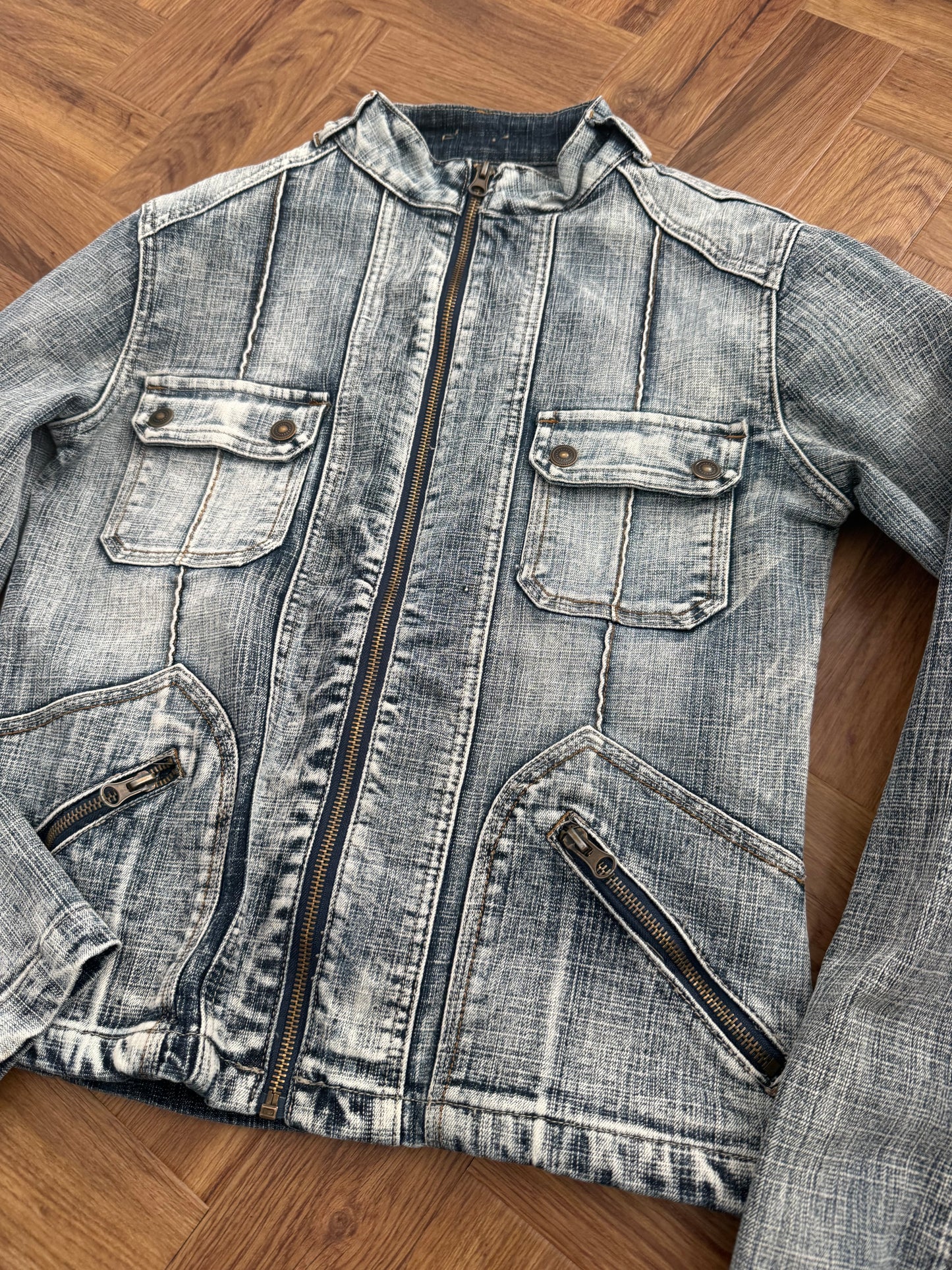 Denim Y2K Jacket (UK10)