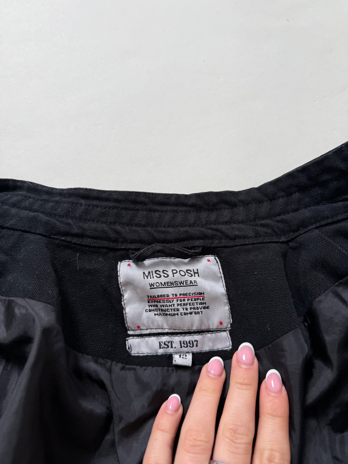 Y2K Cargo Utility Jacket (UK12)