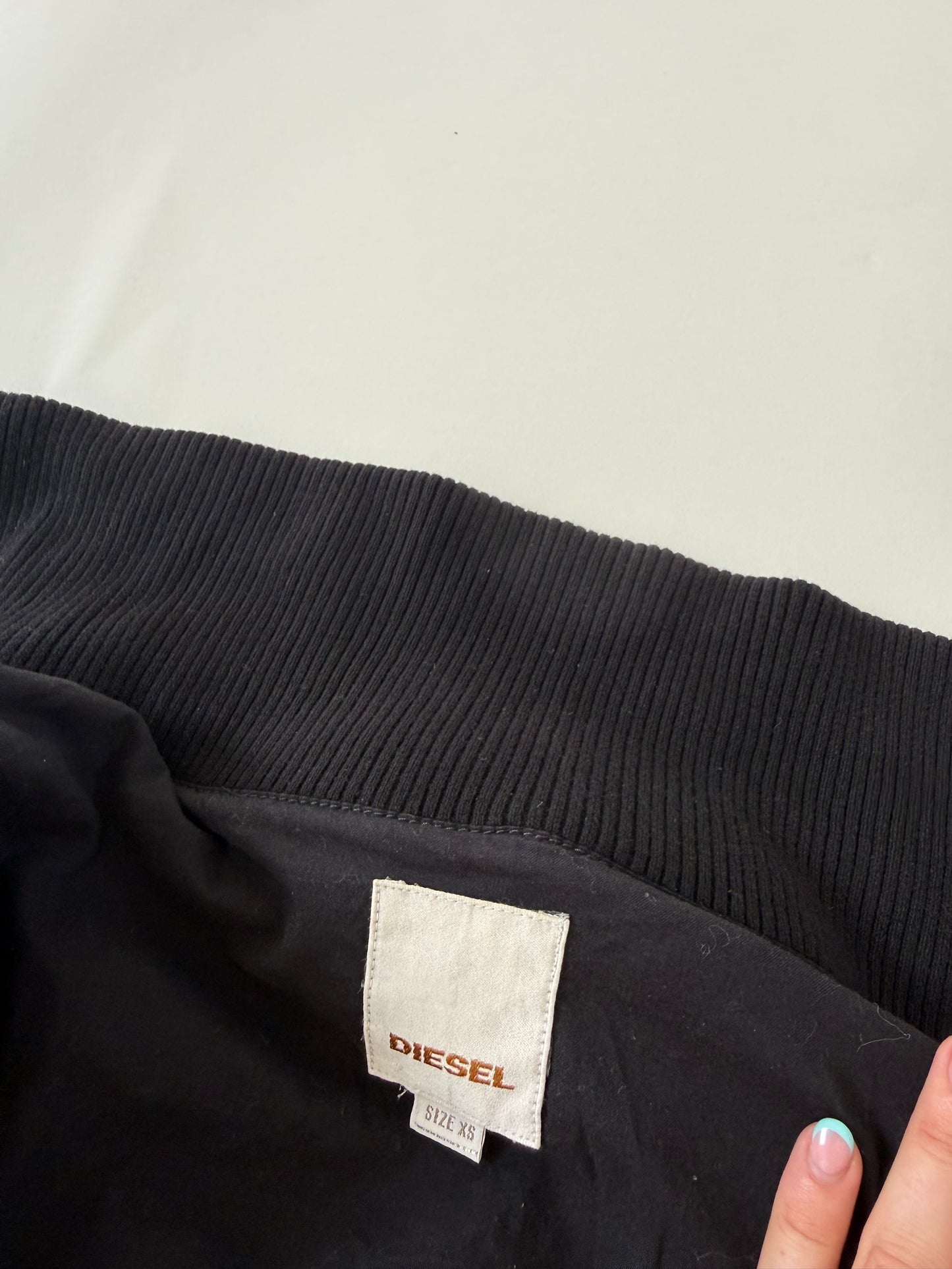 Diesel Fitted Funnel Neck Jacket (XS)