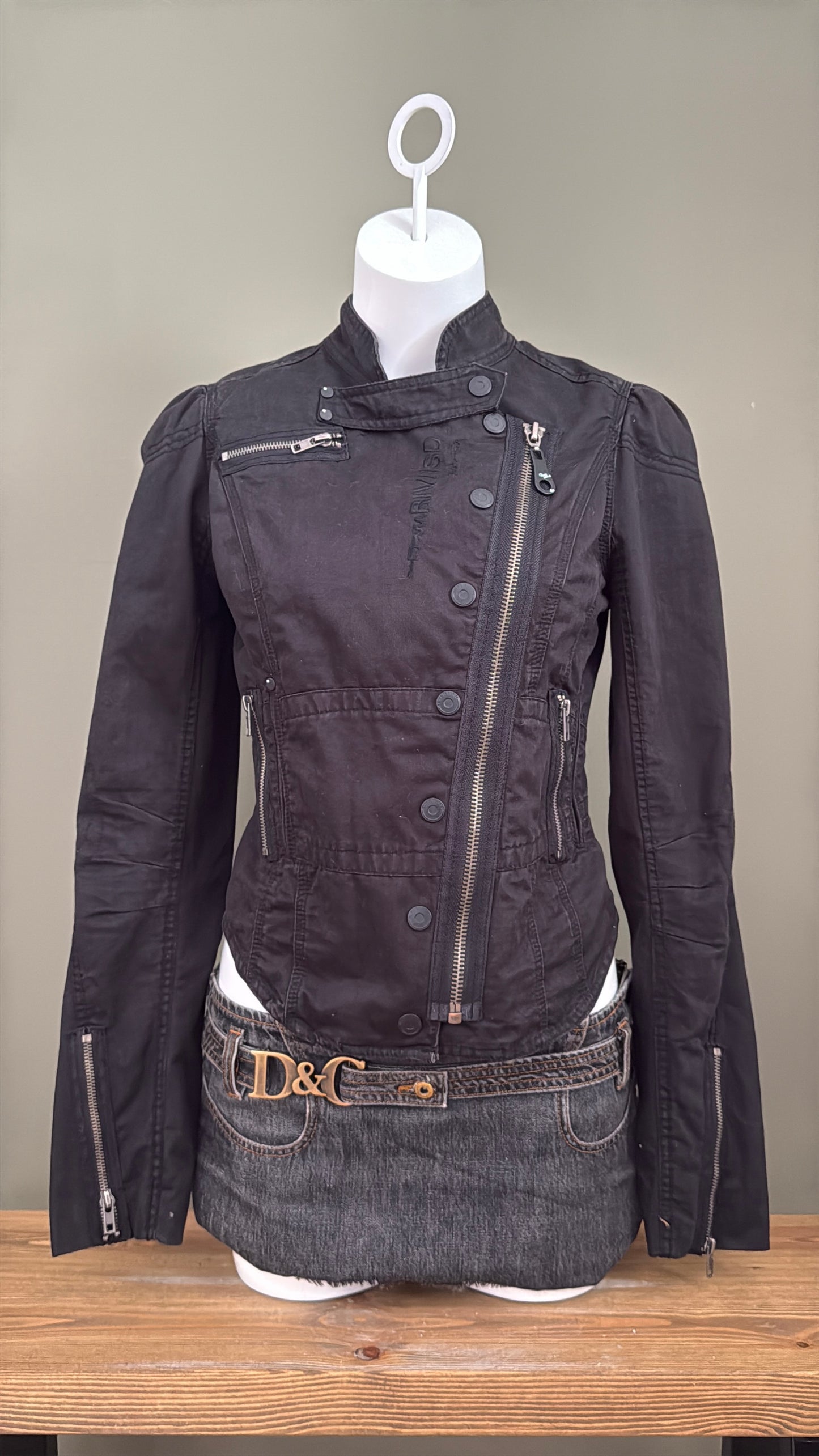 Asymmetric Corset Jacket (UK10)