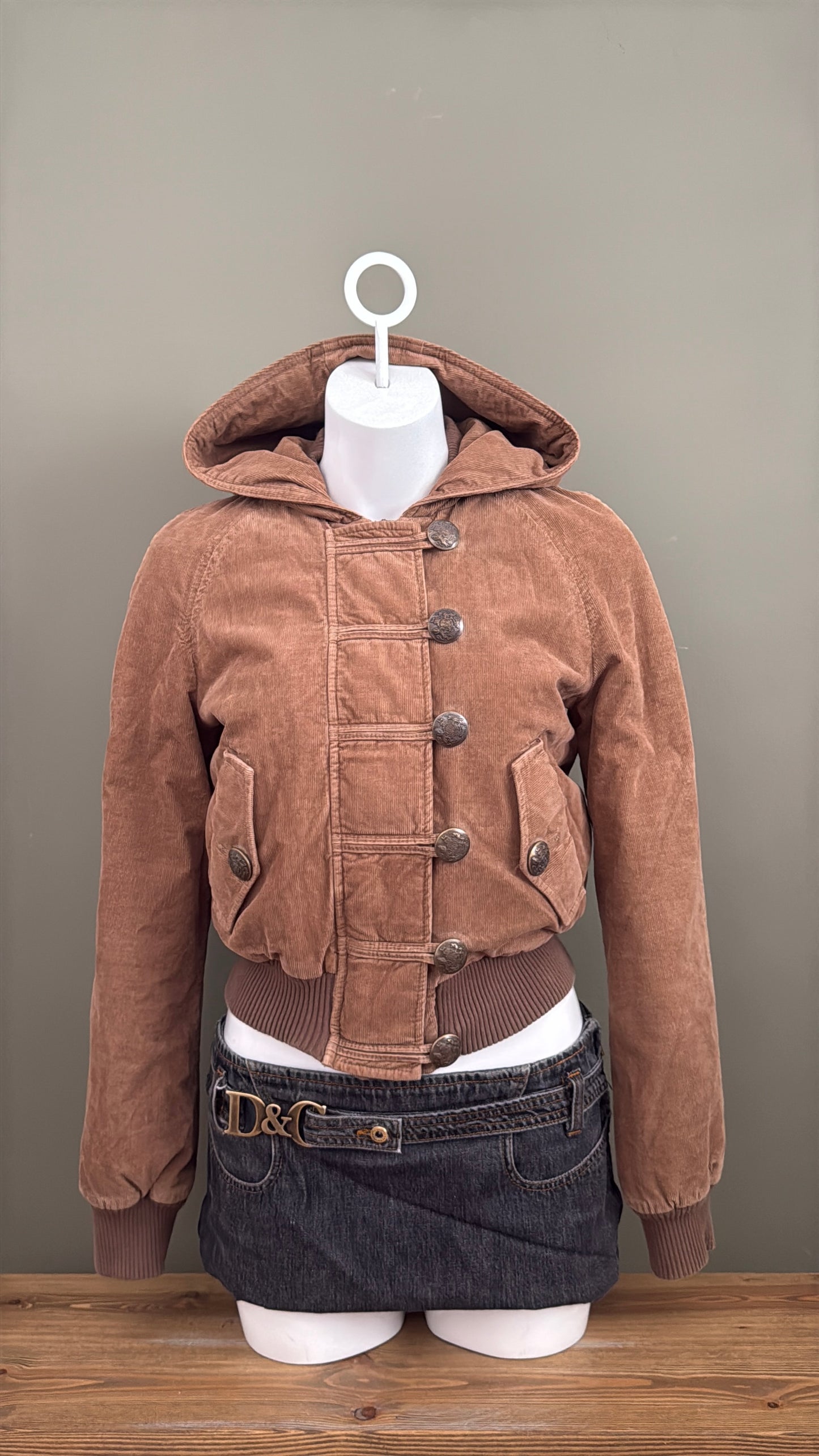 Dolce and Gabbana Corduroy Bomber Jacket (S)