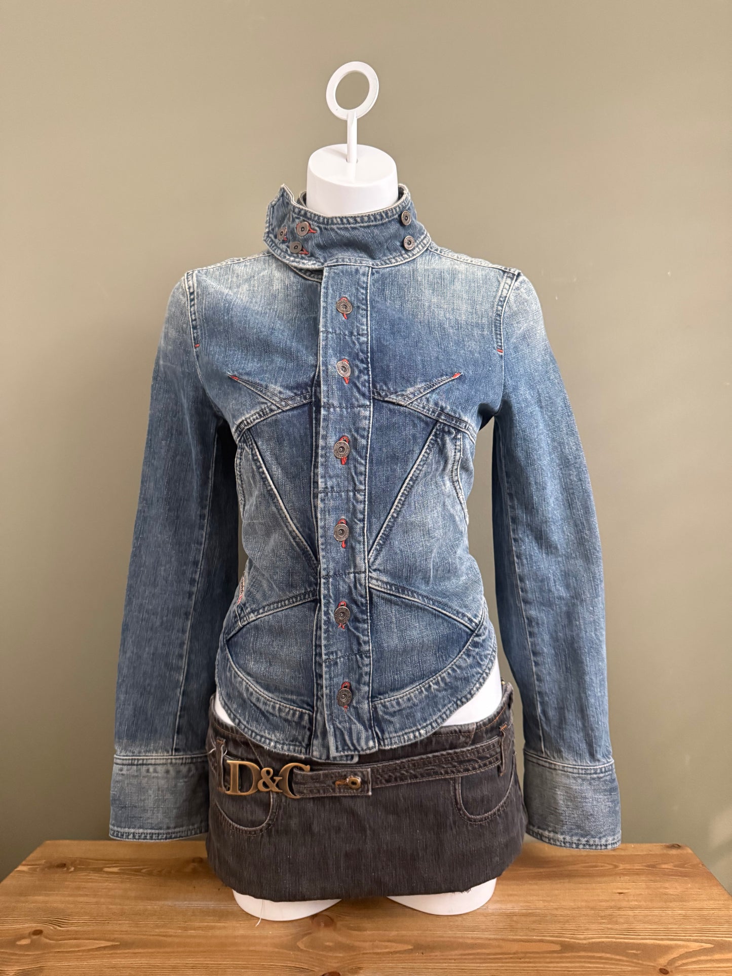 Diesel Denim Corset Jacket (M)