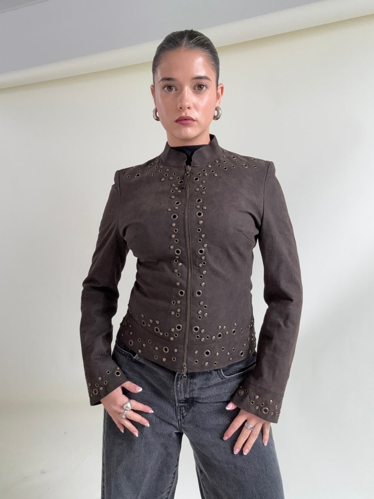 Karen Millen Studded Jacket (UK10)